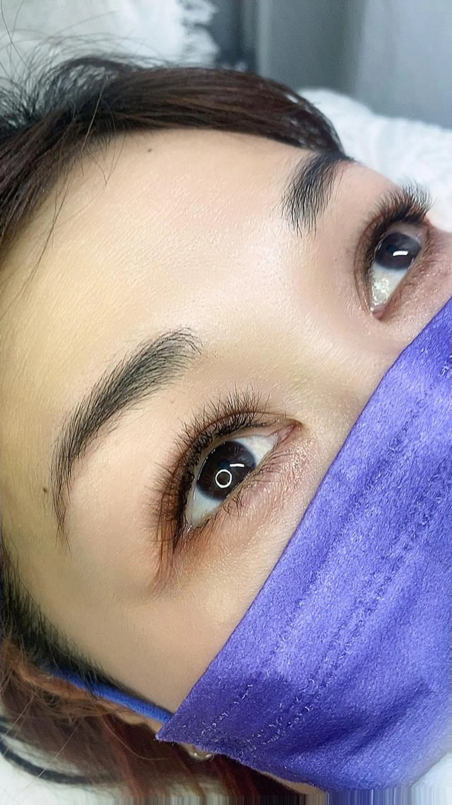 マツエク・マツパ 付け放題 バインドロック カラーマツエク フラットラッシュ ミンク Lily kUMIのマツエク・マツパデザイン