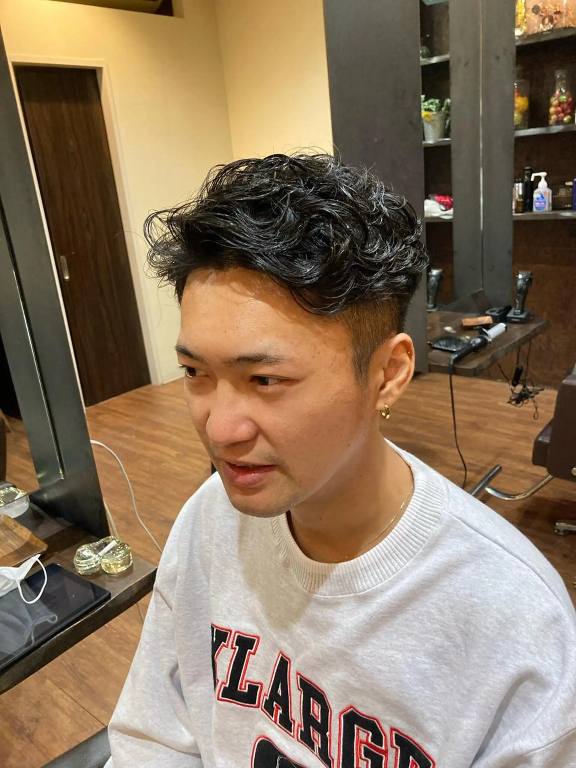 ショート パーマ メンズ メンズパーマ パーマが得意な【最高 悠斗】のヘアスタイル