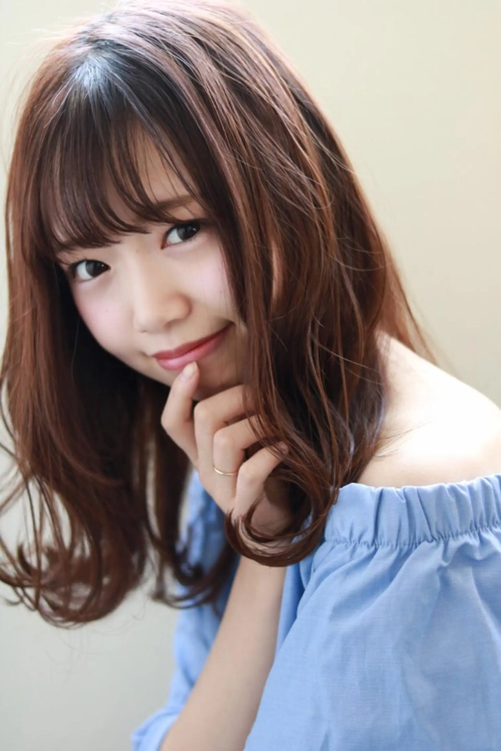 ミディアム ほさか しんごのヘアスタイル