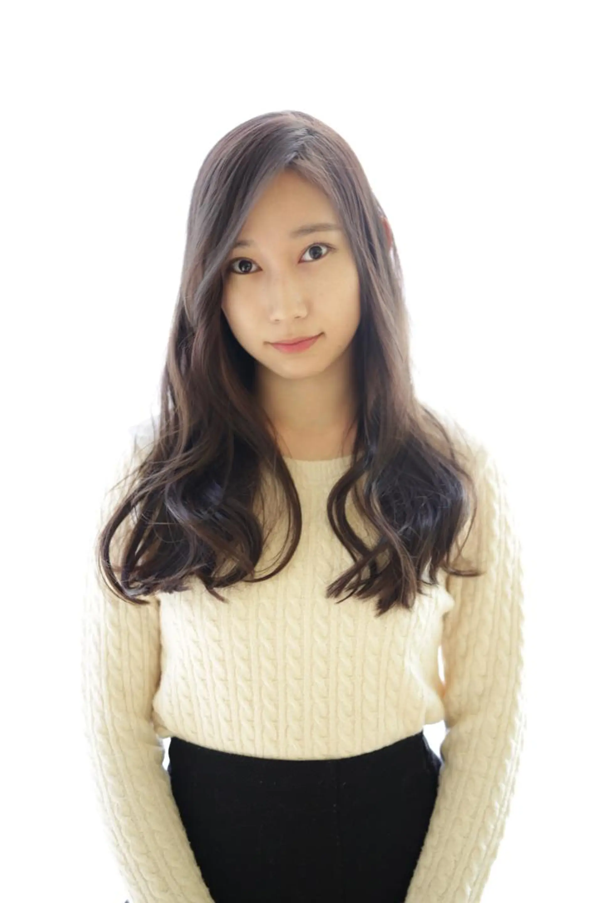 ロング カラー アッシュ オレンジ タジマ ヤスヒサのヘアスタイル