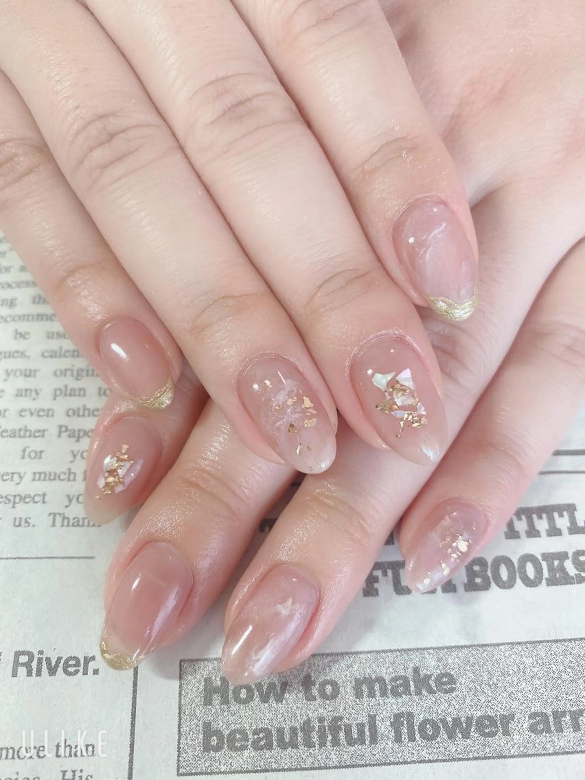 ネイル ハンドネイル ハンドケア 森山 舞のネイルデザイン