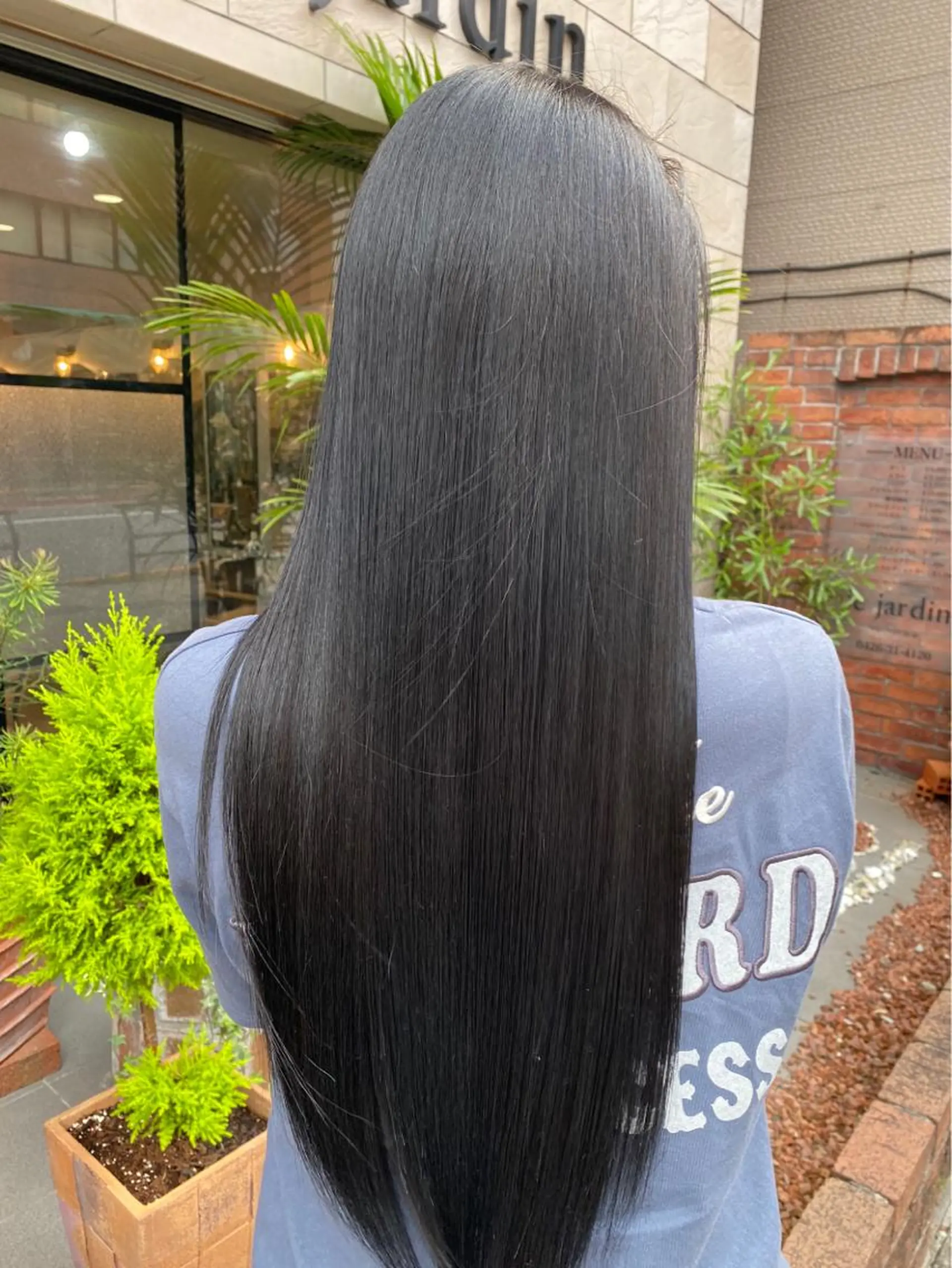 ロング カラー 黒髪 透明感カラー トリートメント SHIAN 八王子 🦋小林 美羅🦋のヘアスタイル