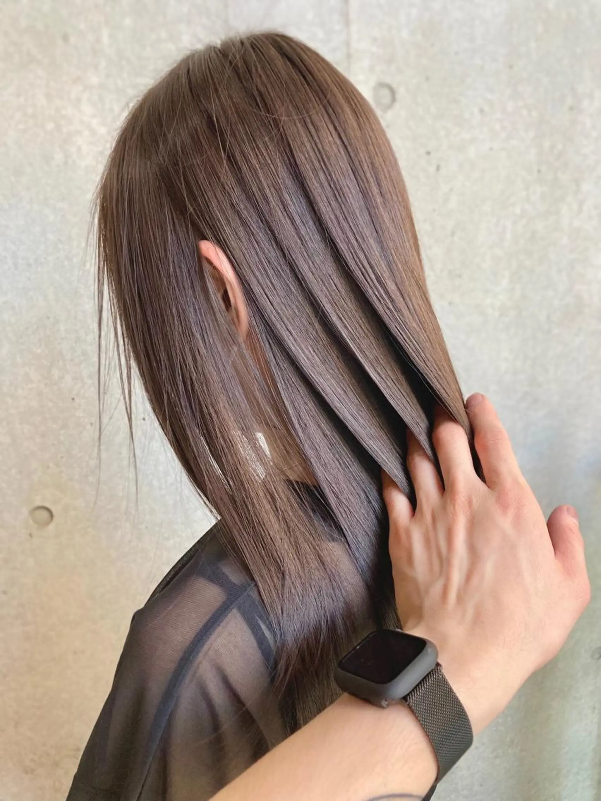 ミディアム カラー ボブ& 髪質改善FUMIYAのヘアスタイル