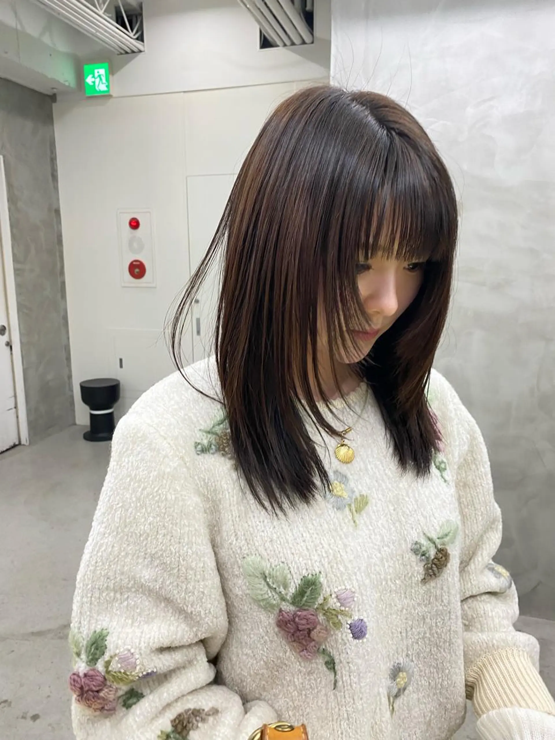 ミディアム カラー 無料カットモデル募集 🌱ひょうがのヘアスタイル