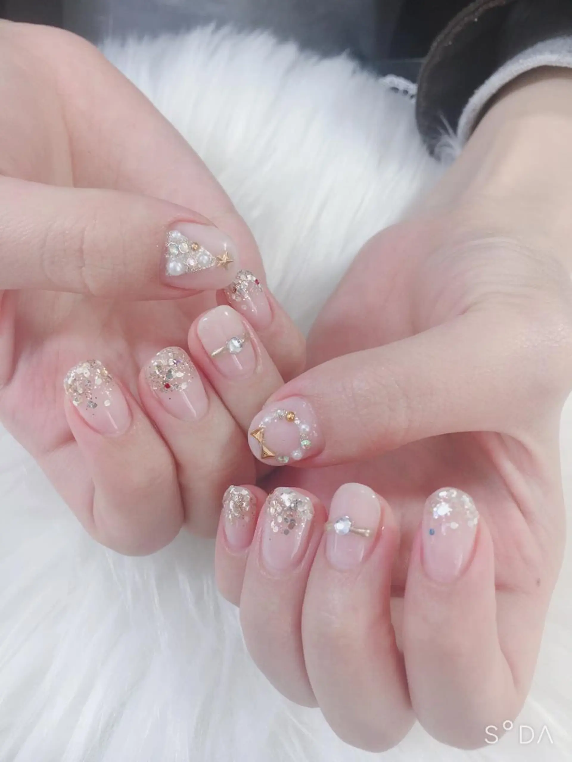 ネイル 冬ネイル クリスマス miwa ミワのネイルデザイン