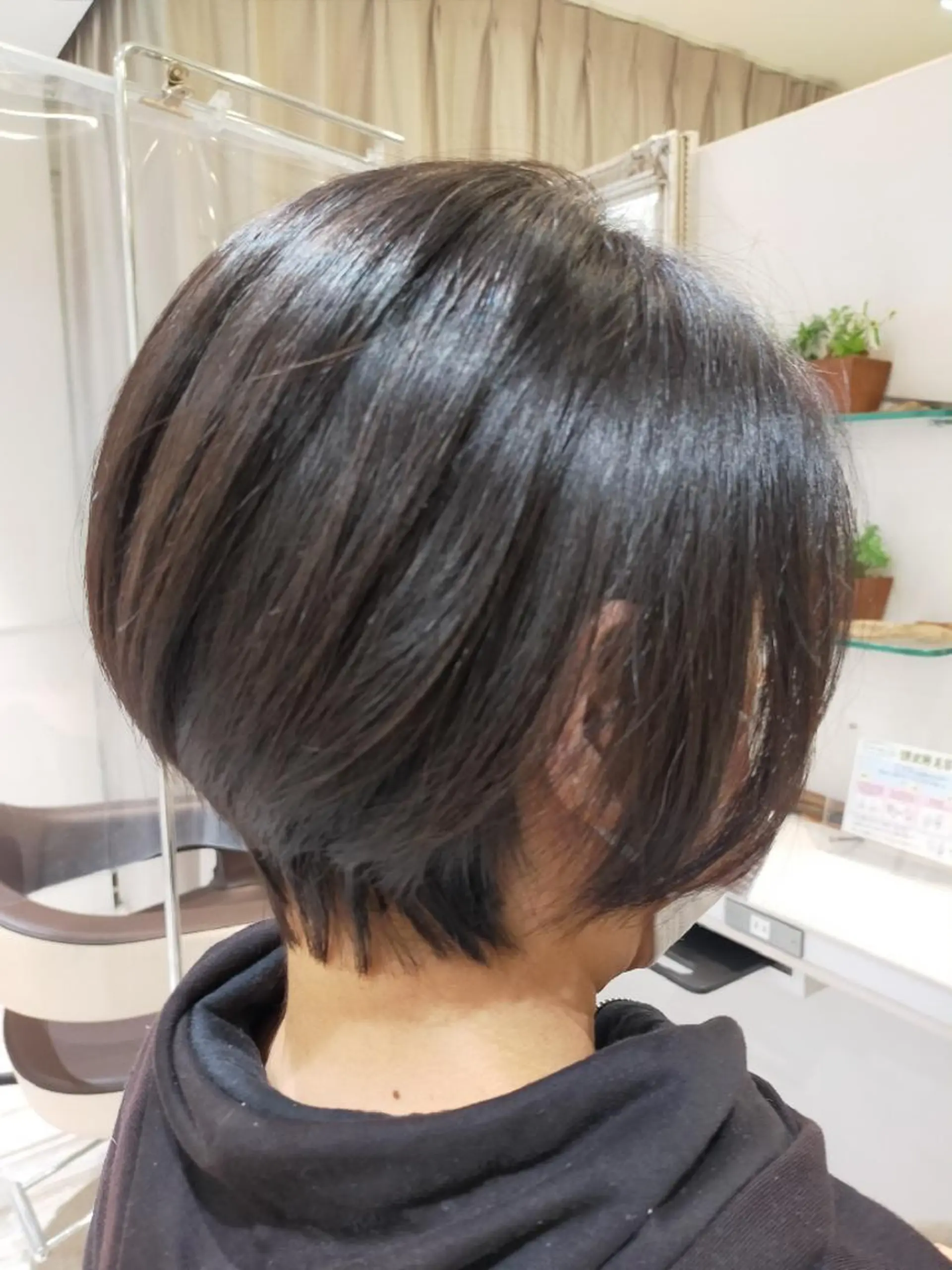 ショート 田中 瑞妃のヘアスタイル