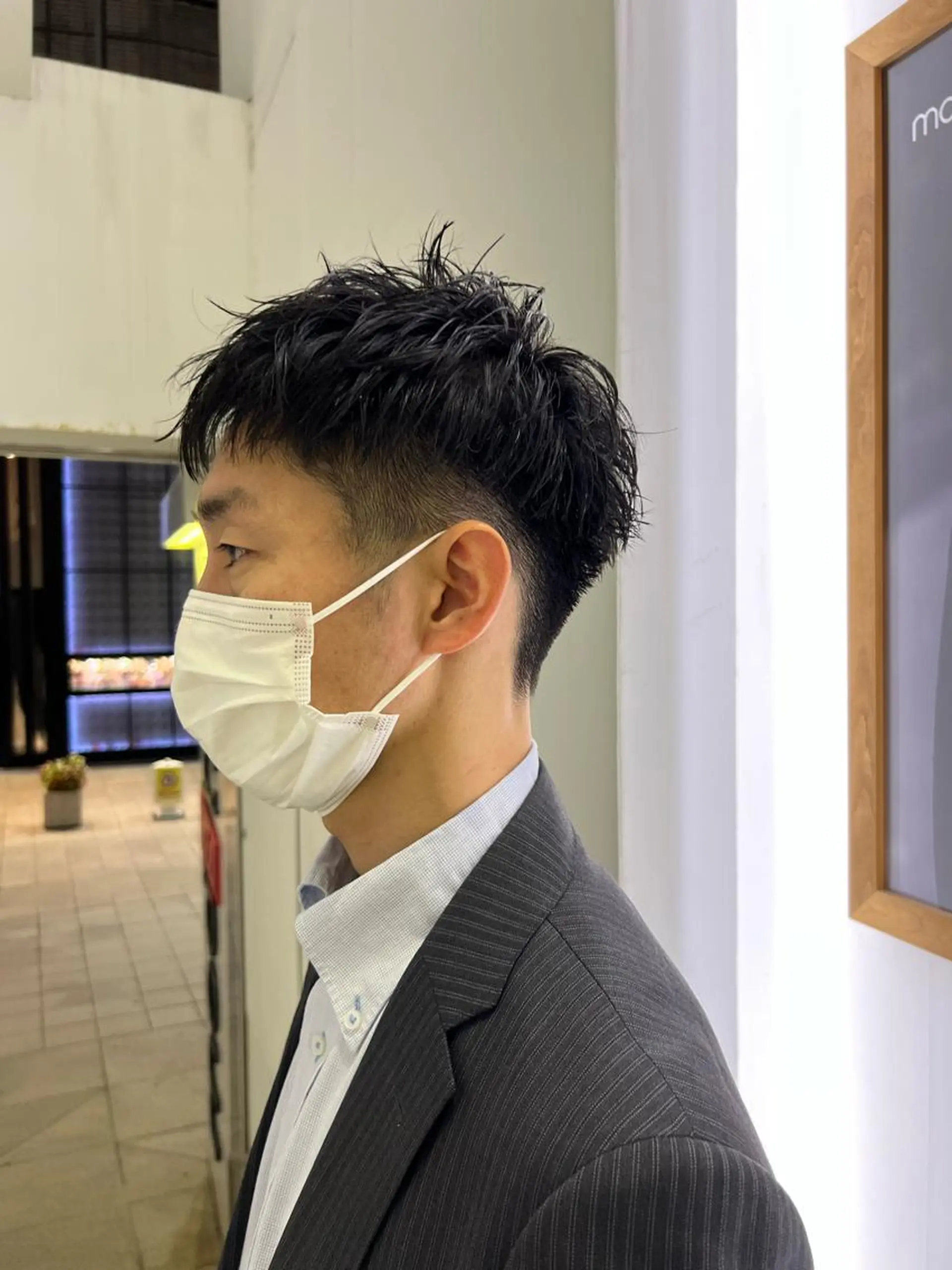 メンズ 柴田 綺音のヘアスタイル