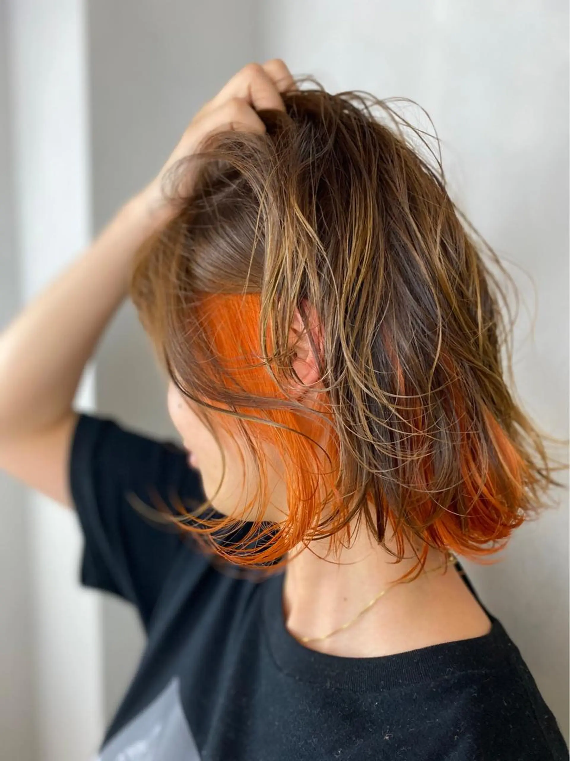 ミディアム カラー BROCANTE立川 karasawa.nのヘアスタイル