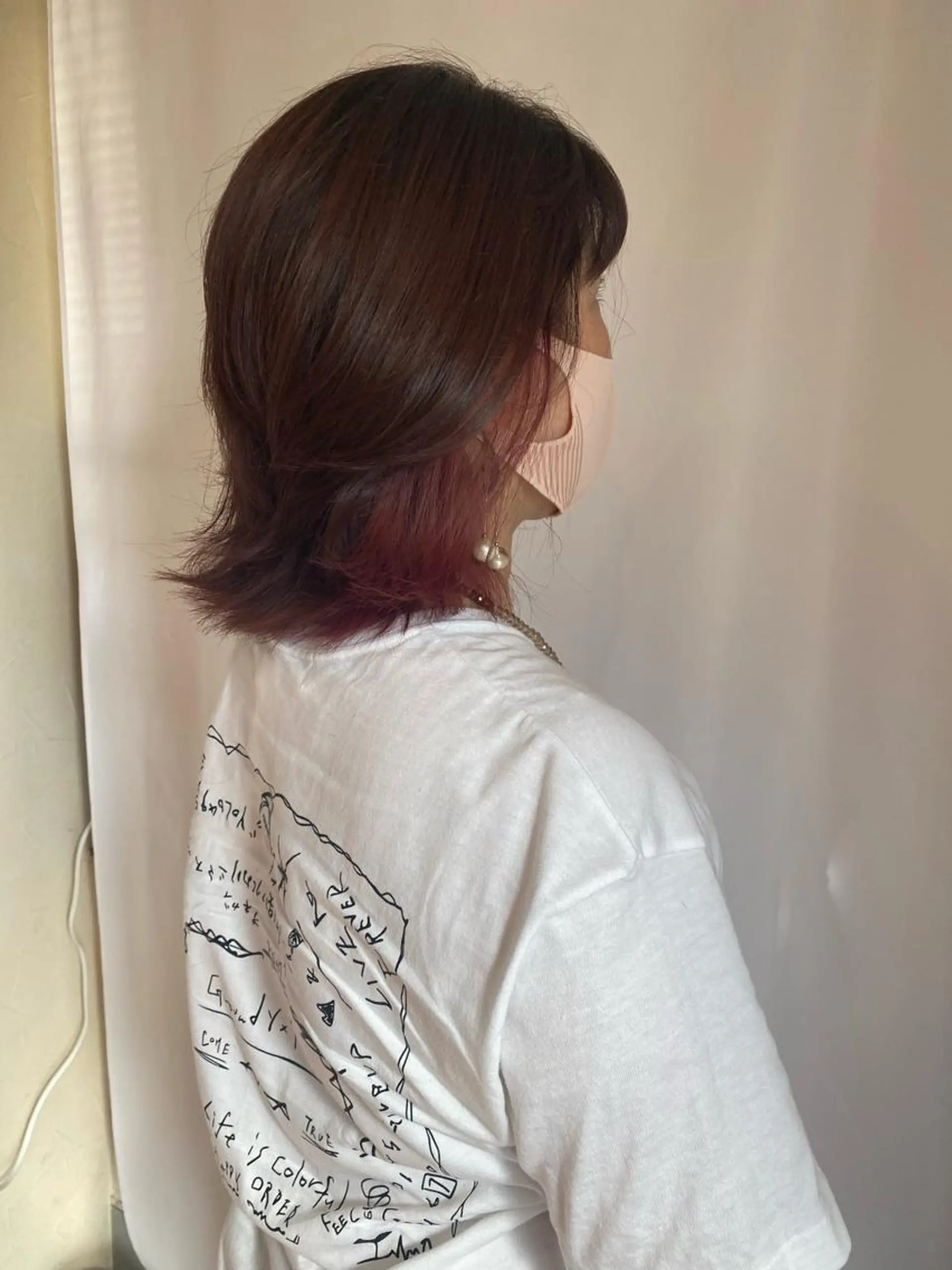 ミディアム 柴山 美芽のヘアスタイル