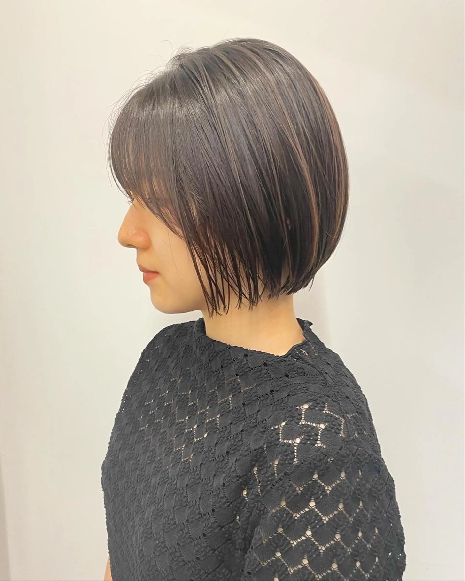 ショート ヘアアレンジ カット トリートメント ボブ/ミニボブ/ 立河今日子のヘアスタイル