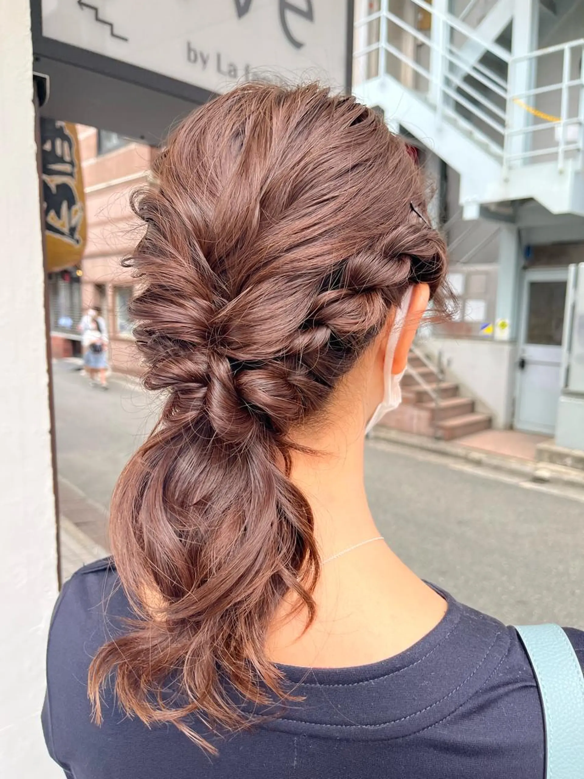 ミディアム ヘアアレンジ 髪質改善/艶カラー MISATOのヘアスタイル