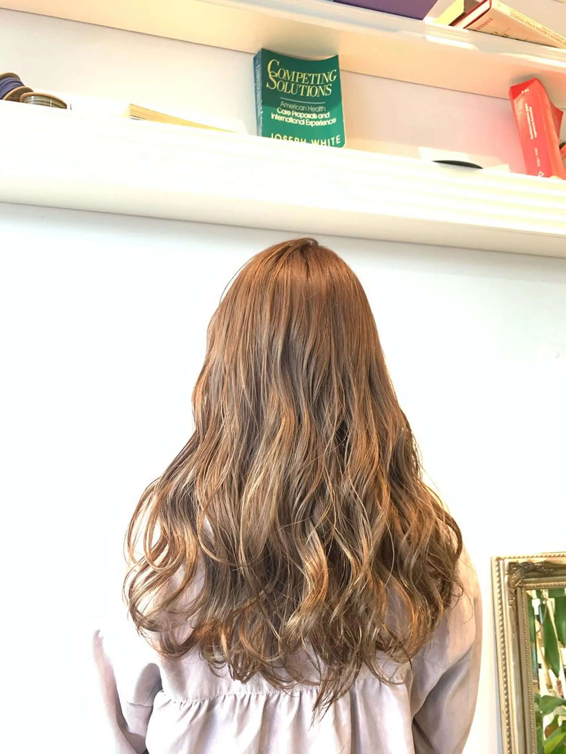 セミロング ヘアカラー トリートメント ヘッドスパ ヘアセット 大宮/山口 竣也のヘアスタイル