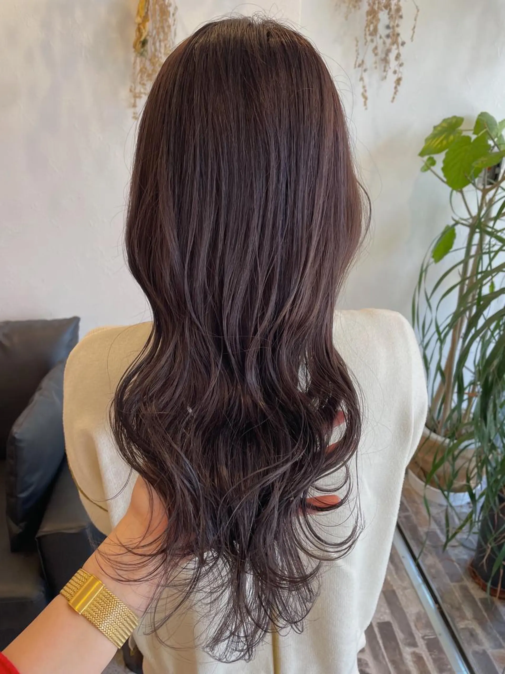 ロング カラー グレージュ ラベンダーカラー ラベンダーグレージュ ラベンダーグレー ヘアカラー m ā l o.🌷 サカモトマイコのヘアスタイル