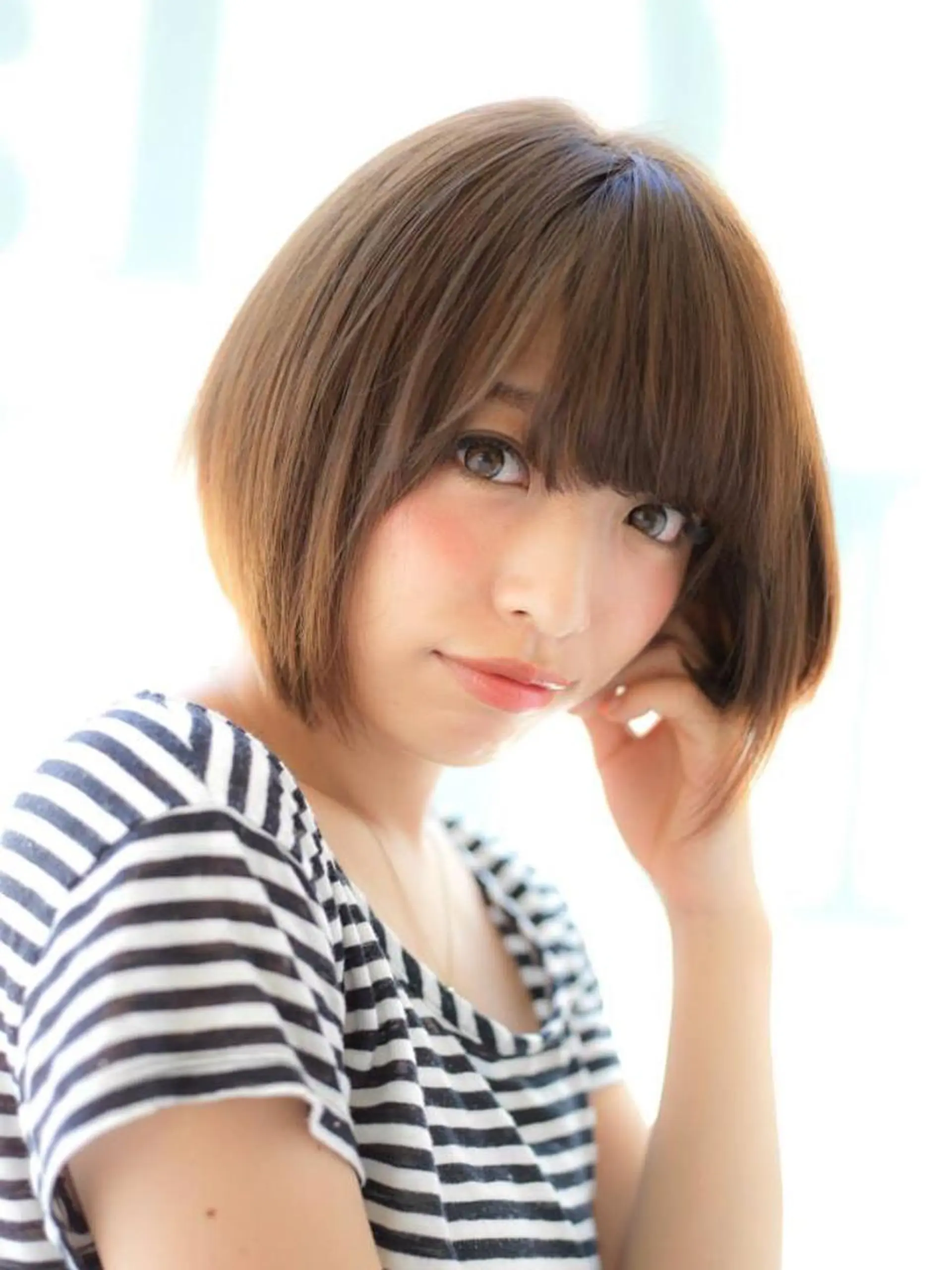 ショート カラー 内藤 達也のヘアスタイル