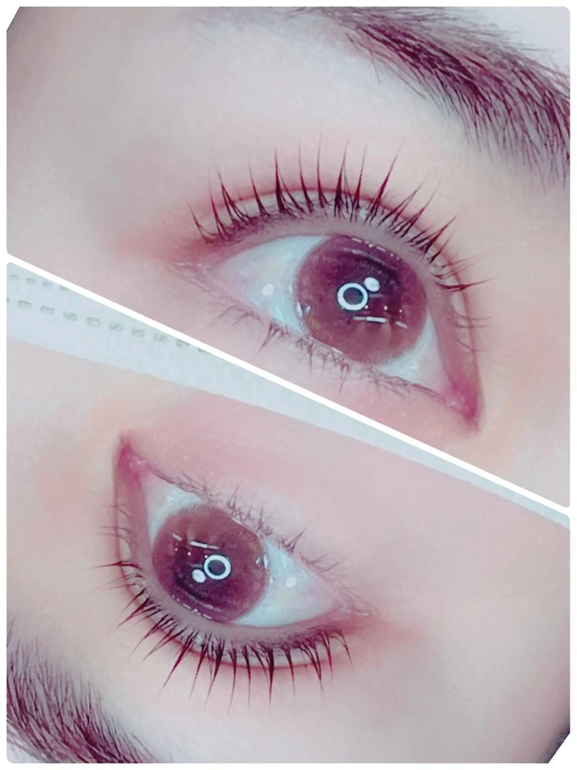 マツエク・マツパ フラットラッシュ まつげパーマ 一重×まつ毛パーマ マツパ pico 守口 大日 門真 寝屋 摂津のマツエク・マツパデザイン