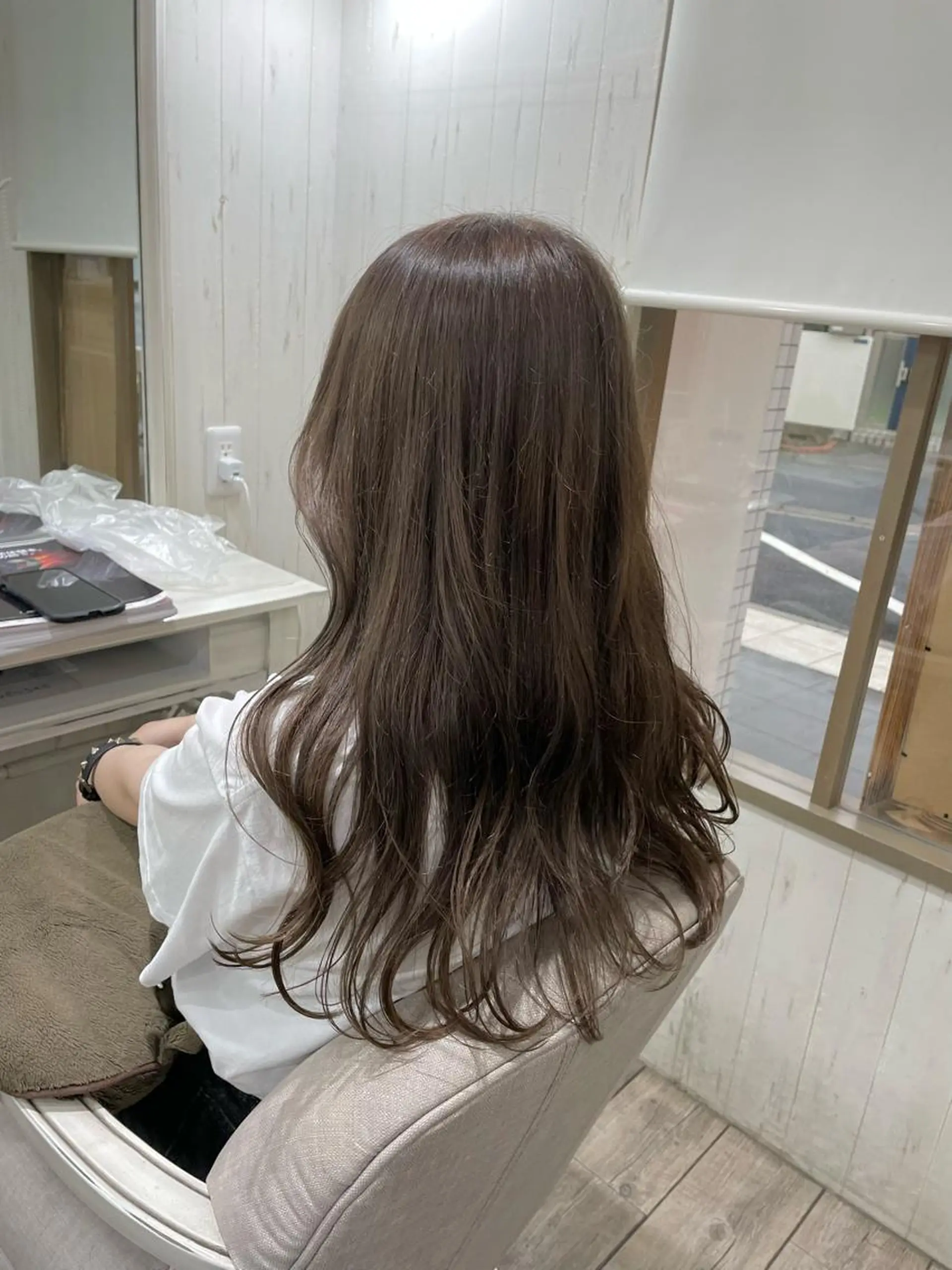 ロング ネモトメイナ🌿‬ 今月末で退職しますのヘアスタイル