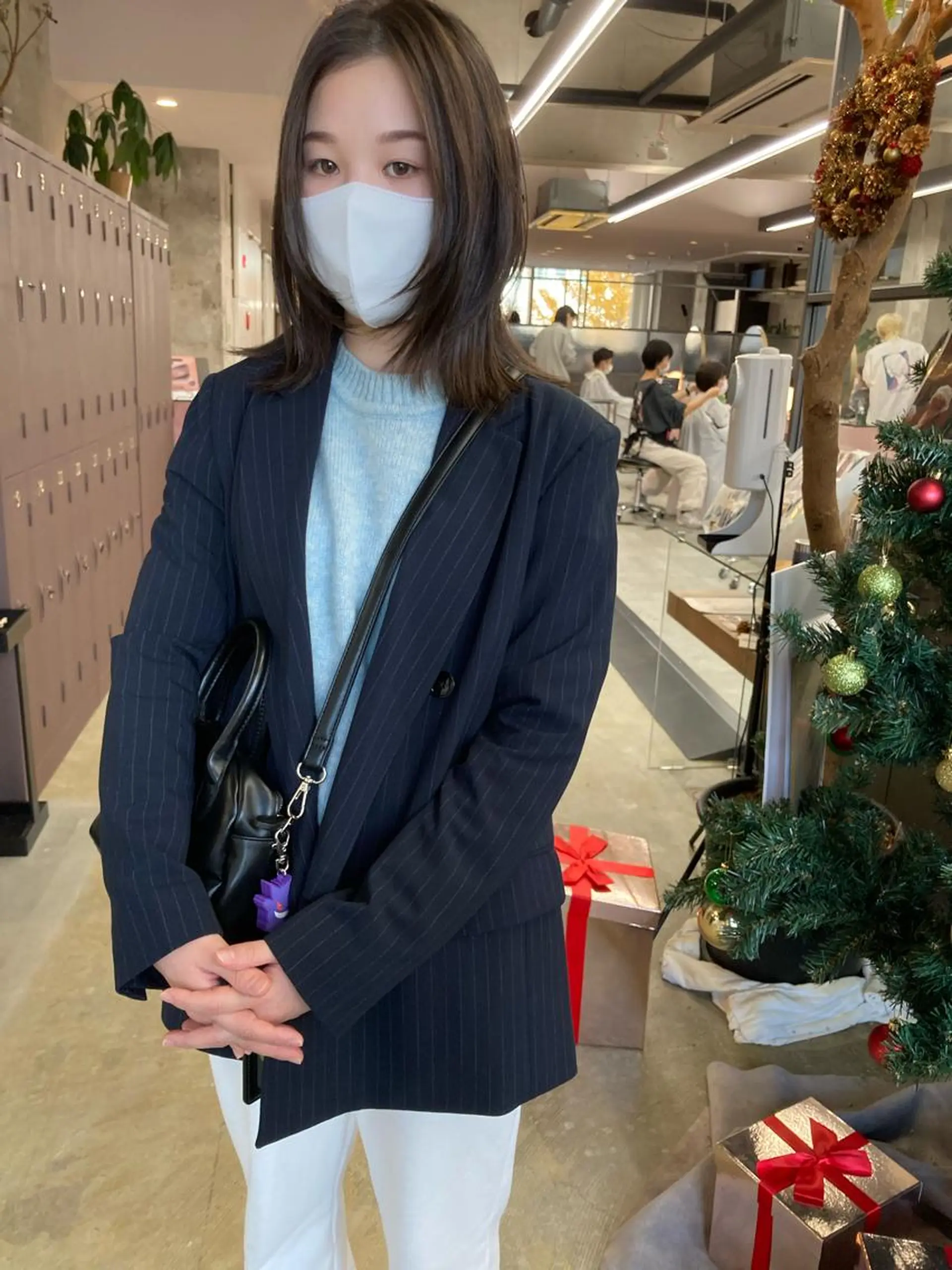 ミディアム レイヤーカット カット トリートメント 小木曽智美 /ボブ/ショートのヘアスタイル