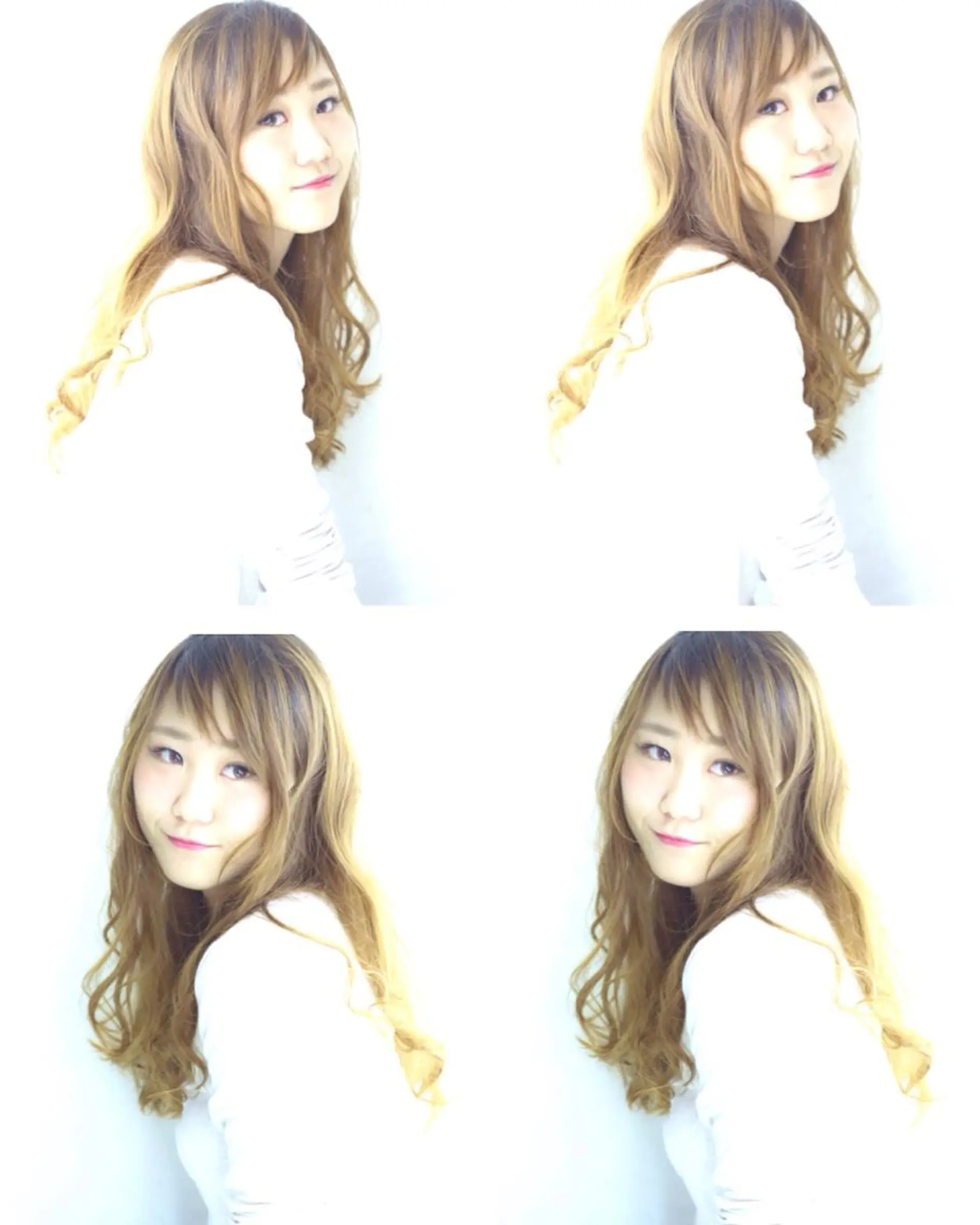 ミディアム セミロング ロング カラー パーマ 💎髪質改善💎 デザイナーshinのヘアスタイル