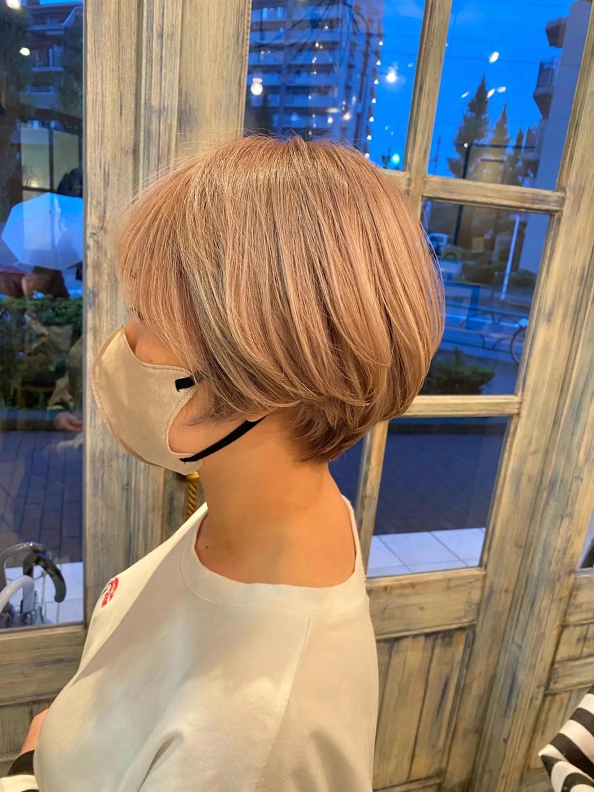 ショート 井上 日菜乃のヘアスタイル