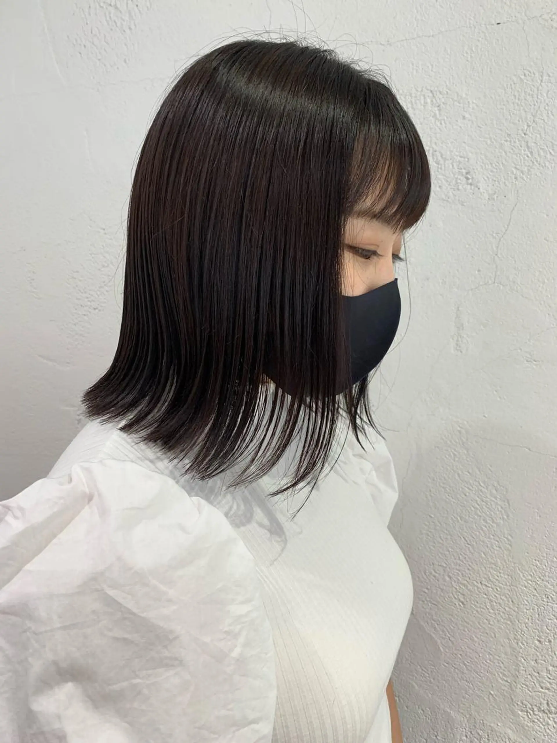 セミロング カラー ヘアアレンジ 🫧透明感カラー/ ボブ/小笠原汐海🪽のヘアスタイル