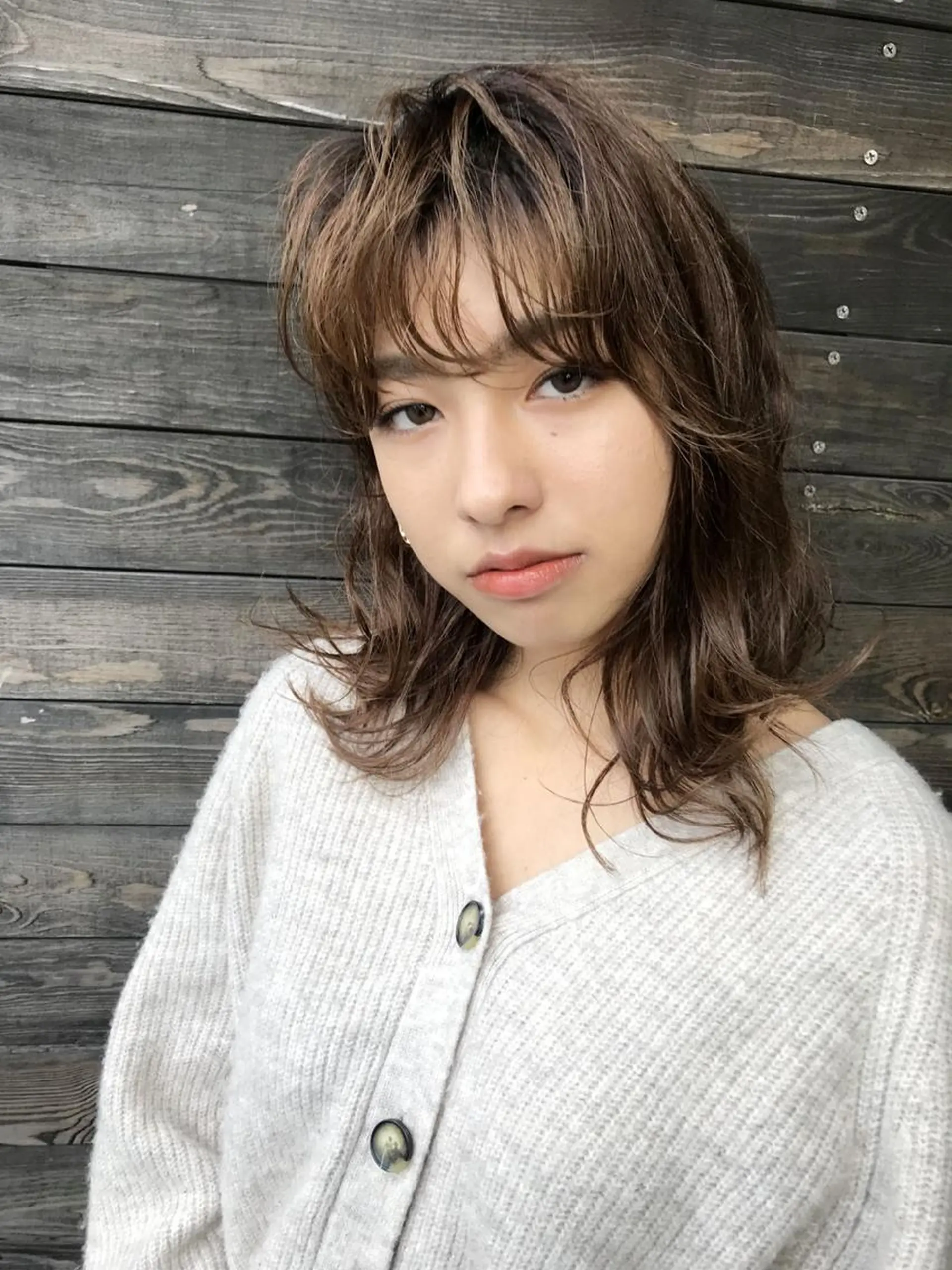 ミディアム 🌼U24 ヘアデザインラボのヘアスタイル
