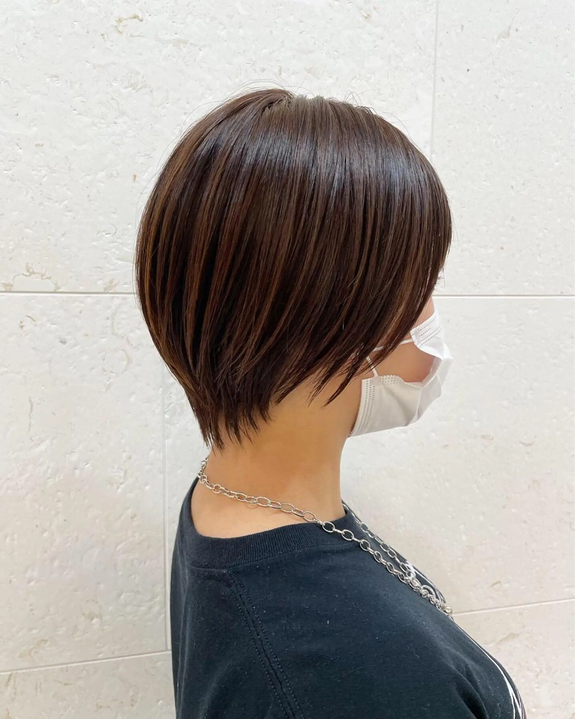 ショート カラー ショートヘア 斉藤 貴也のヘアスタイル