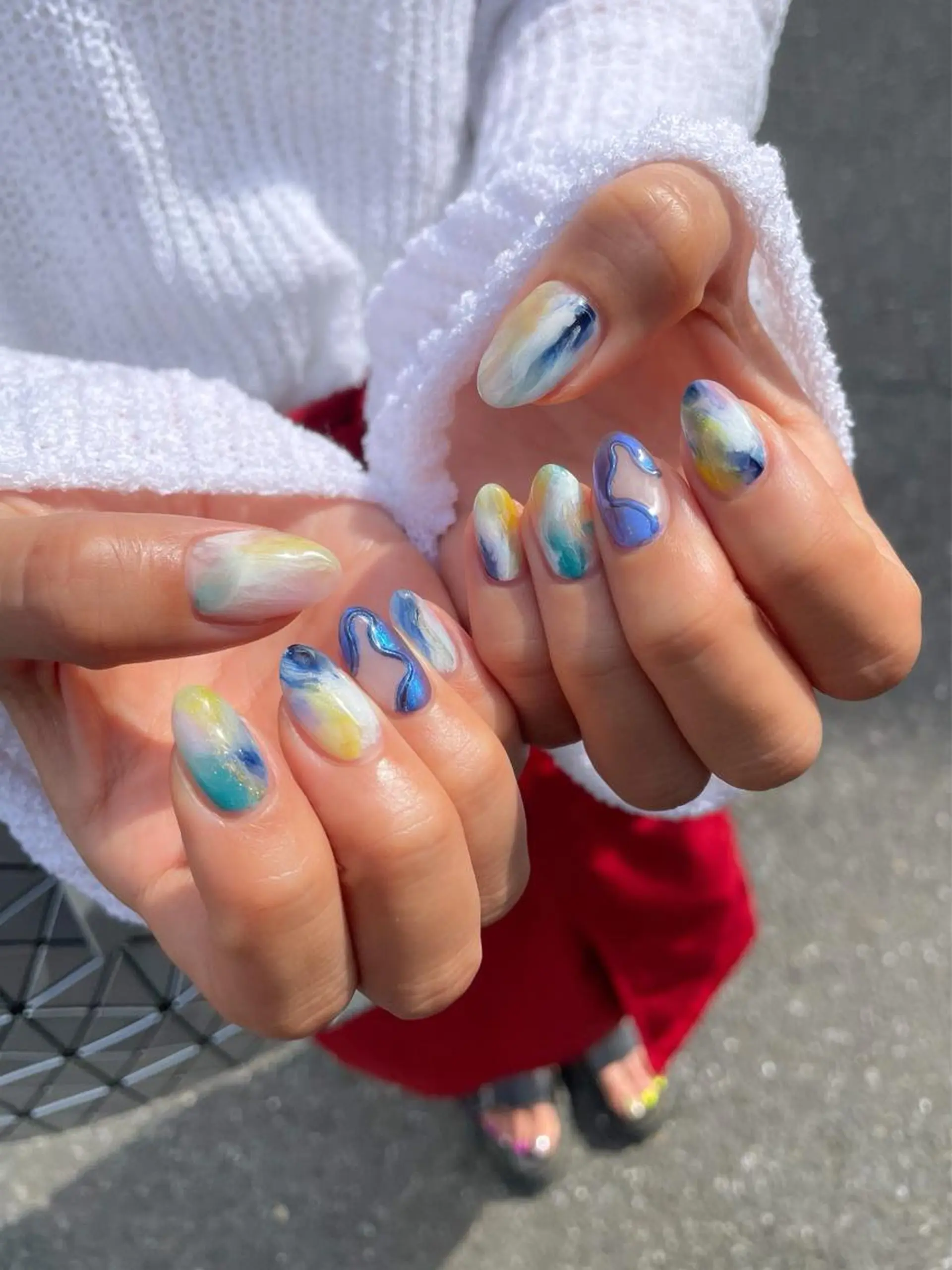 ネイル ハンドネイル Hisaka Mikiのネイルデザイン