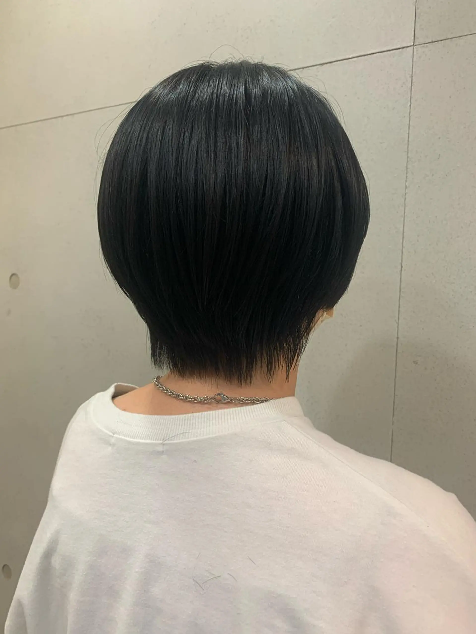 ショート 丸みショート ショートヘア おせ ちさとのヘアスタイル