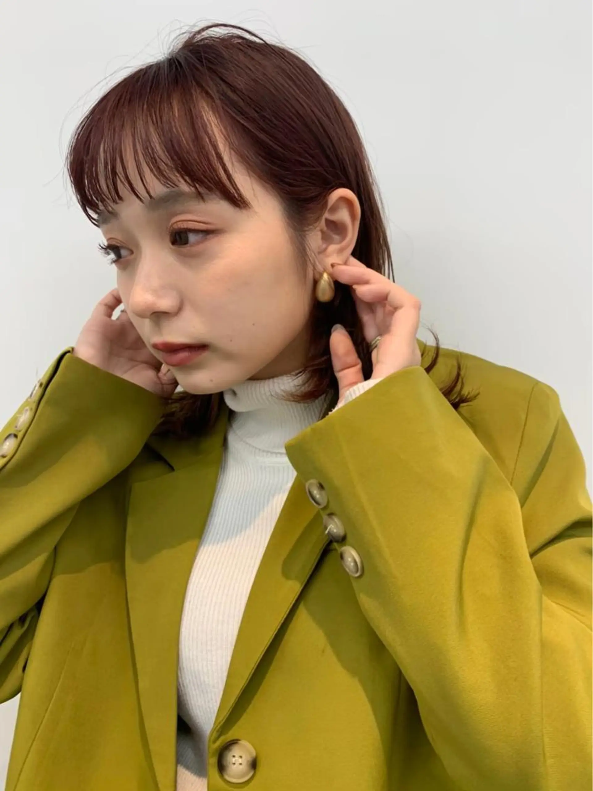 ミディアム カラー ヘアカラー ralme/sol 髙橋一哉のヘアスタイル