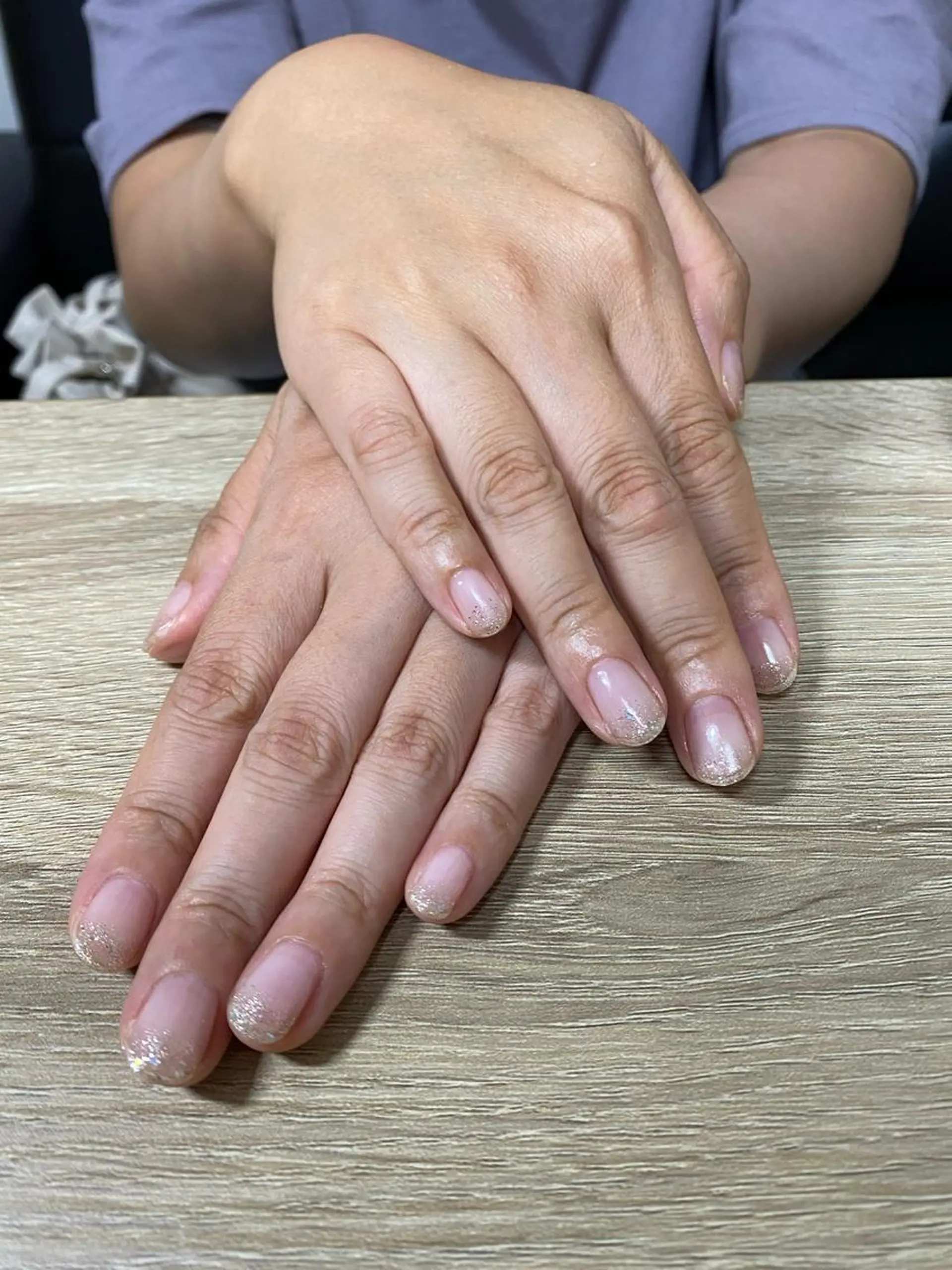 ネイル キラキラネイル ラメ(グリッター) ハンドネイル 自宅サロン FeelFreeのマツエク・マツパデザイン