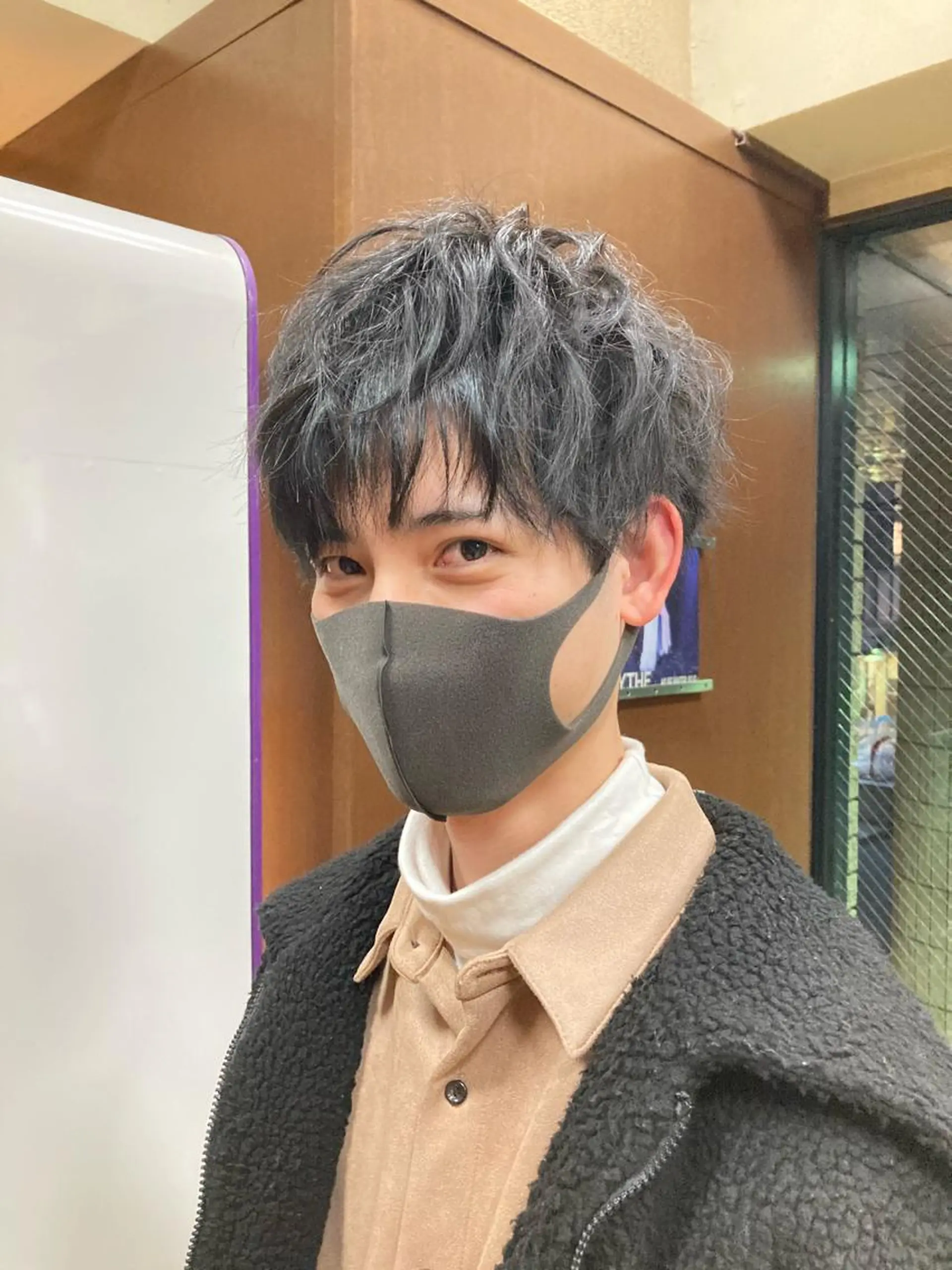 ショート メンズ 中尾 柊斗のヘアスタイル