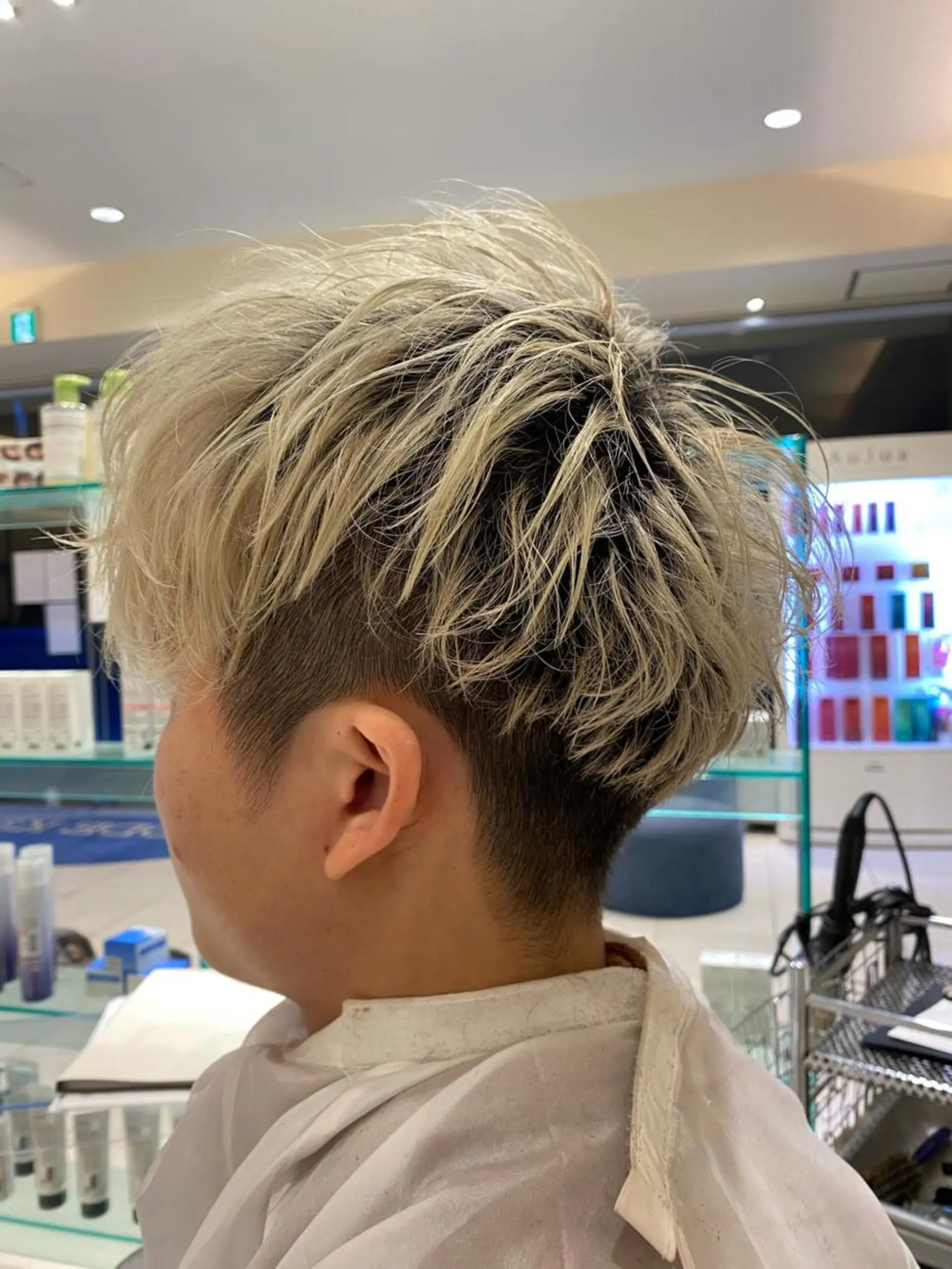 メンズ メンズパーマ 副店長ユウタのヘアスタイル