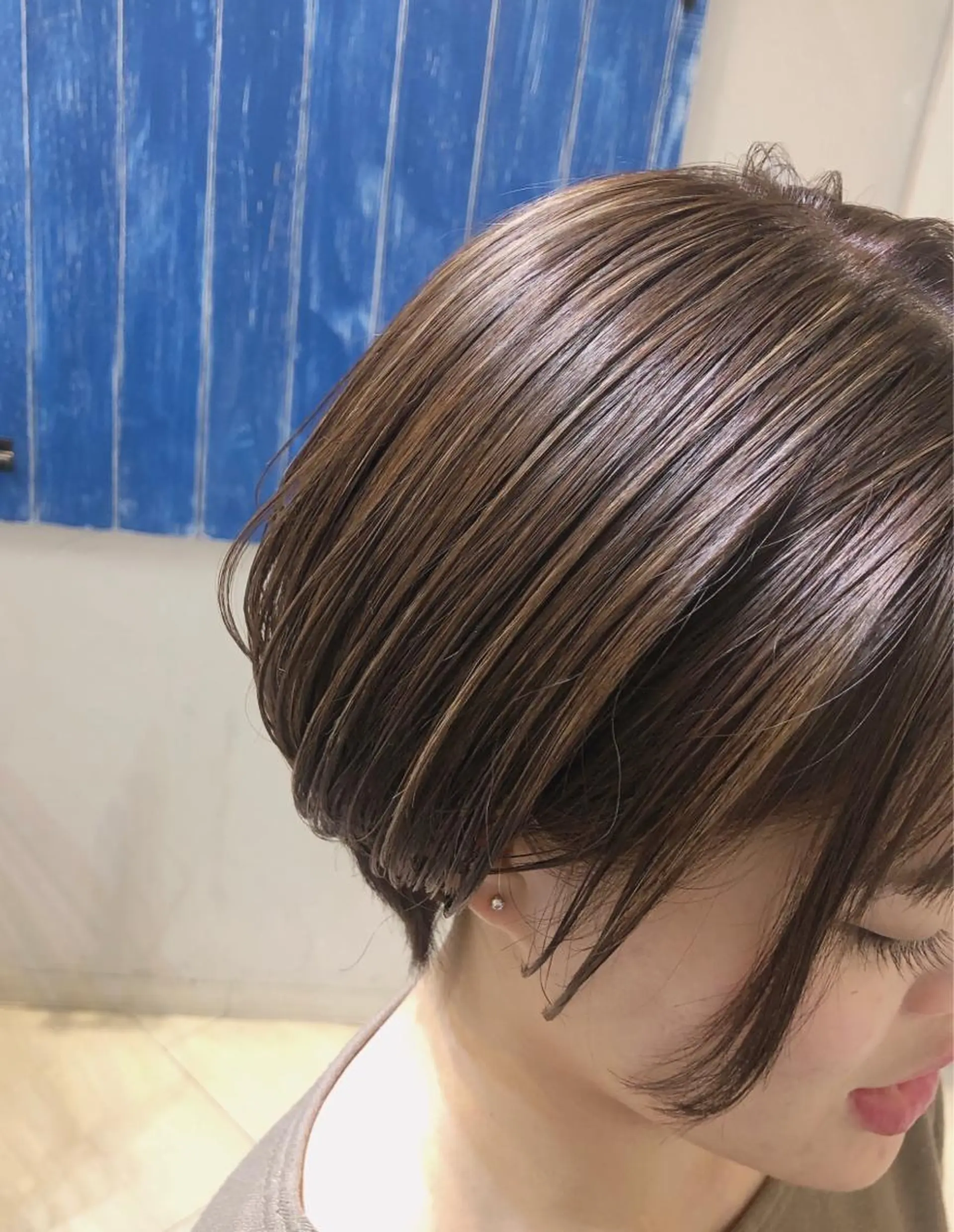 ショート カラー メンズパーマ/ エクステ🌞セナのヘアスタイル