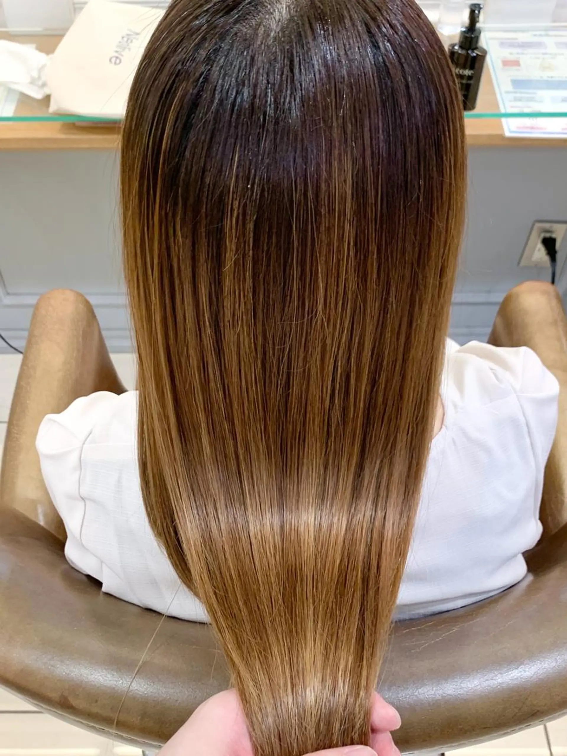 ロング 髪質改善 トリートメント 山下 直人のヘアスタイル
