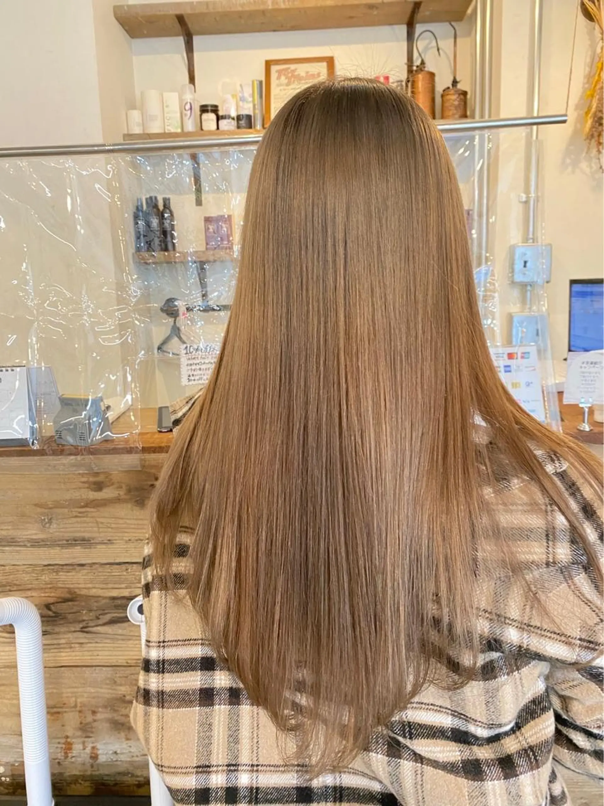 ロング 森本 輝星のヘアスタイル