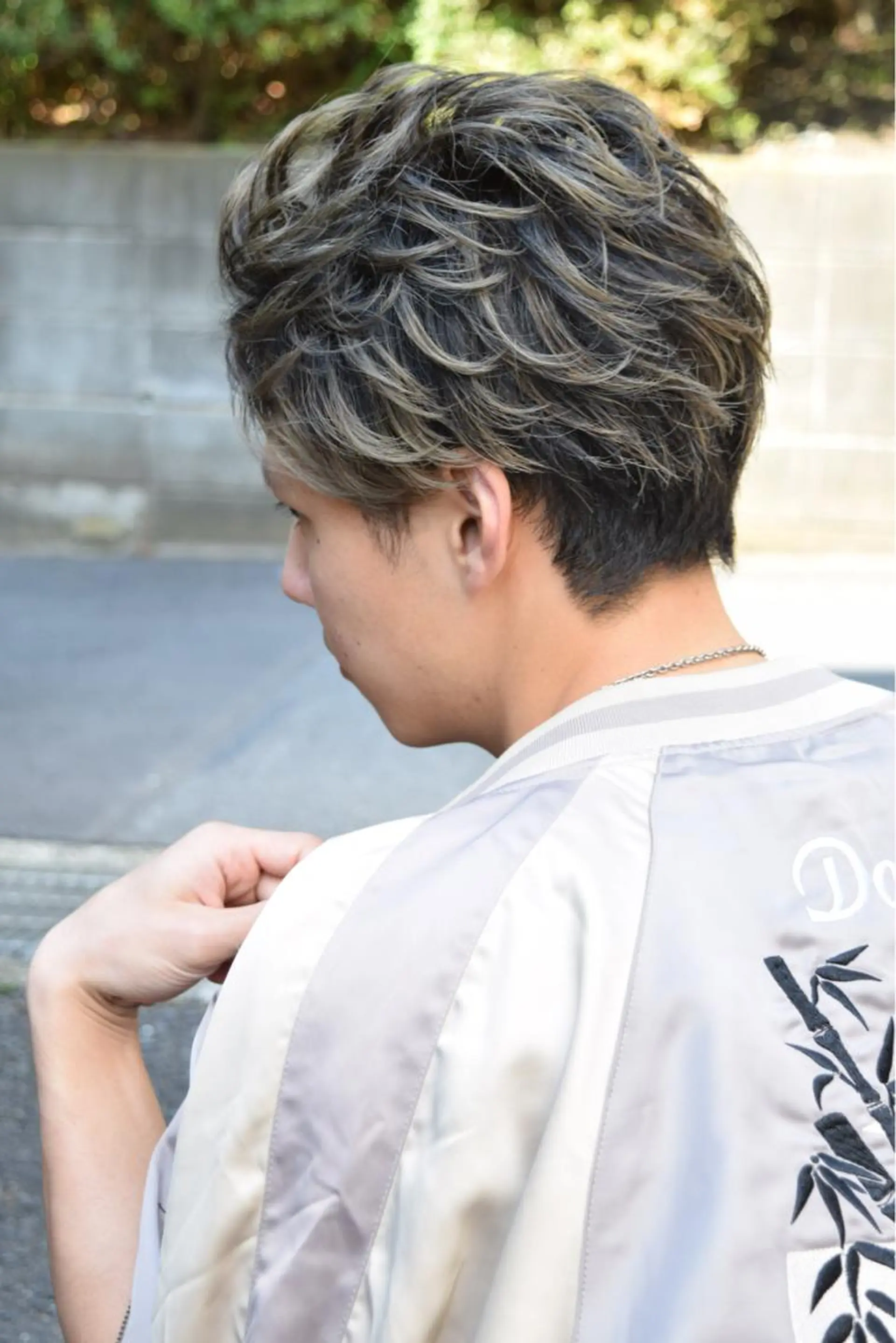 ショート カラー パーマ メンズ ショートヘア イシイ リョウヘイのヘアスタイル