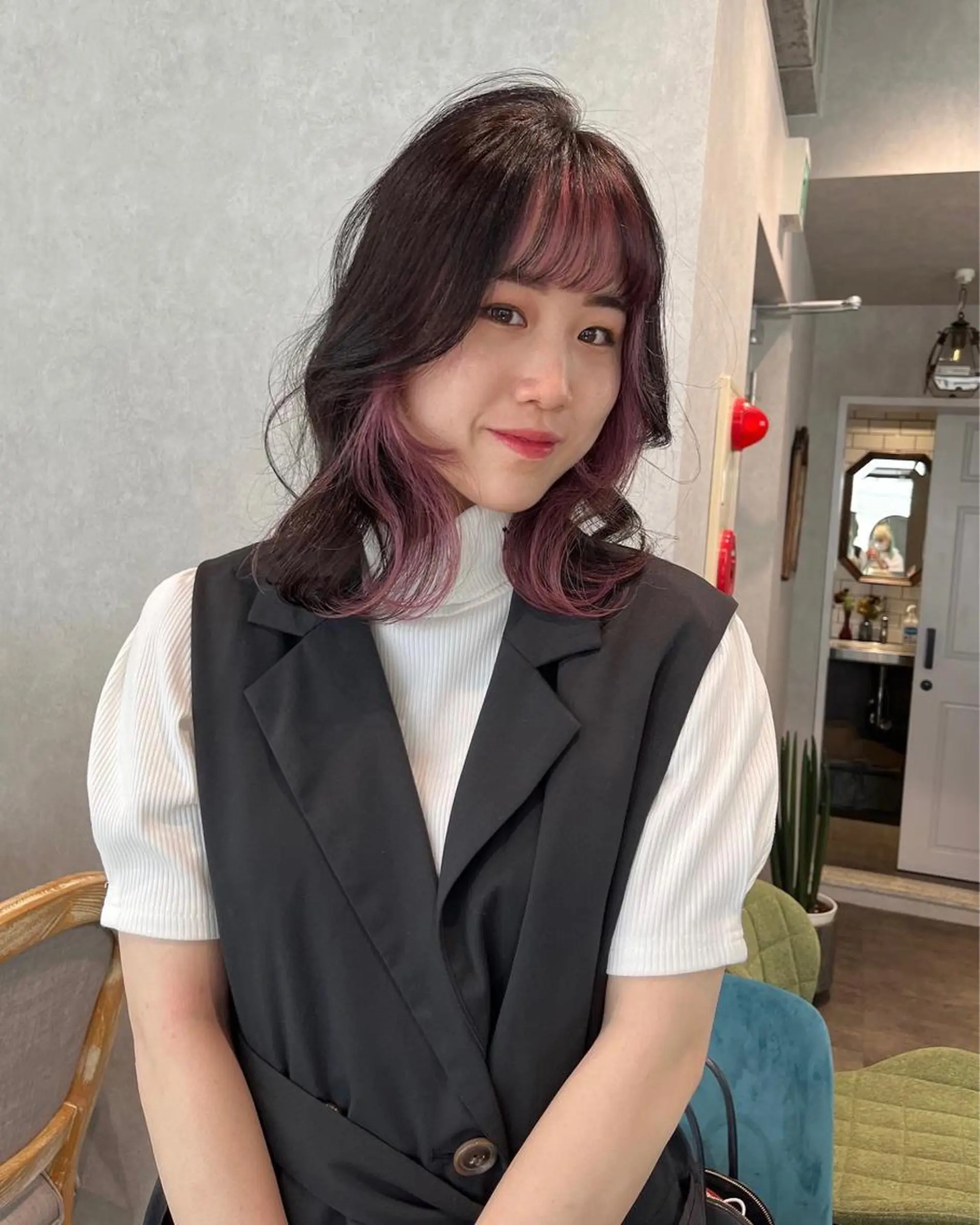 ロング カラー ヘアセット🎀パーマ Tsubasaのヘアスタイル
