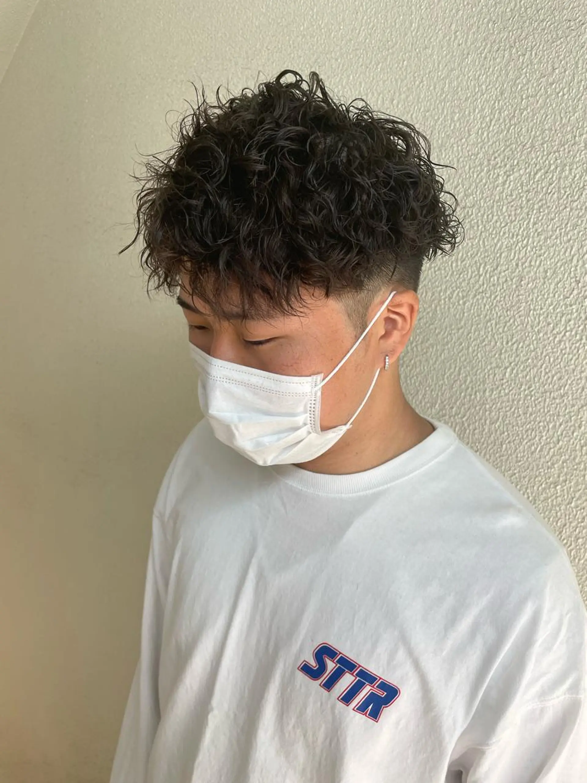 ショート パーマ メンズ 辻堂メンズ特化 YU-YAのヘアスタイル