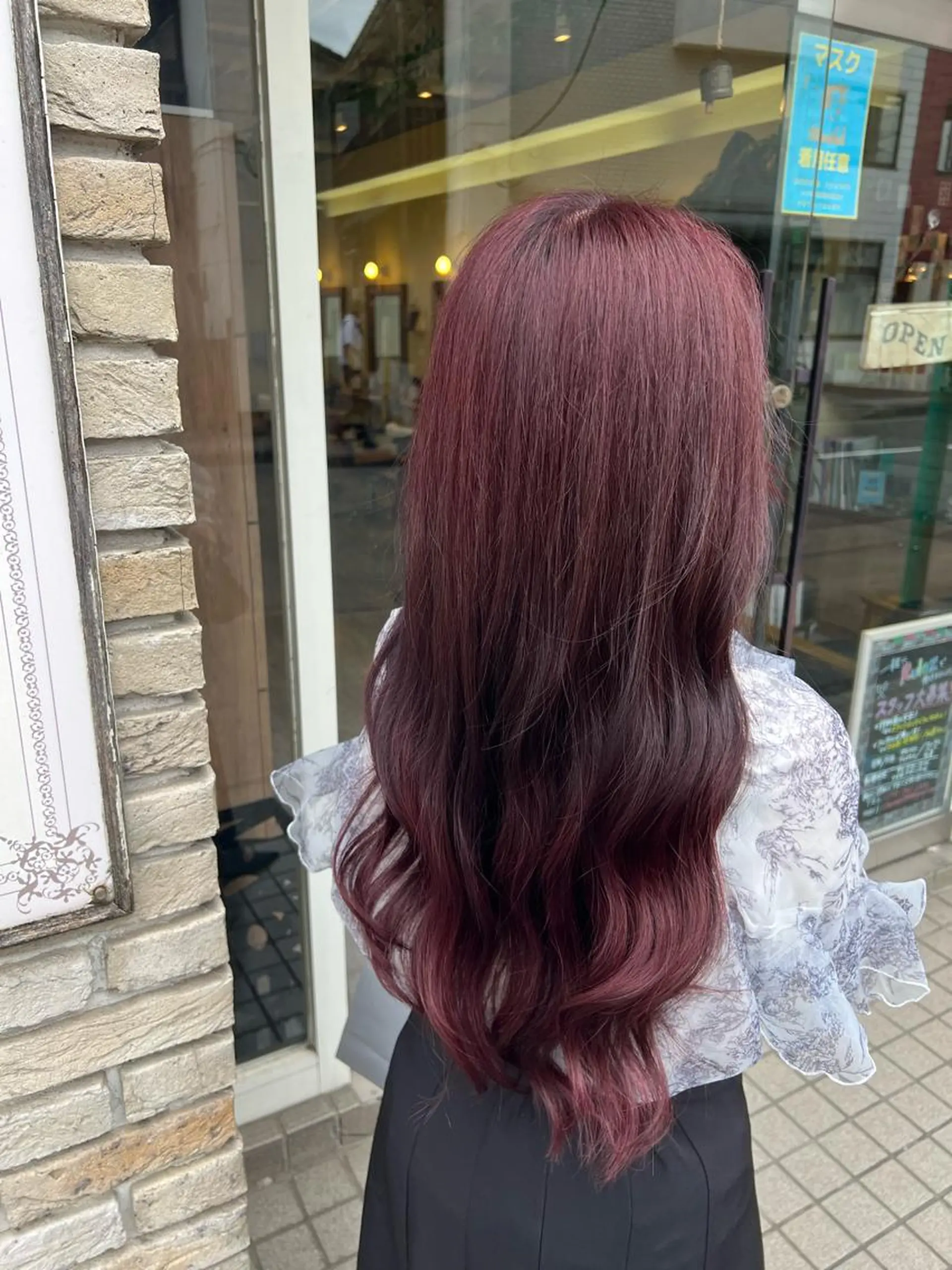 カラー 鶴島 凜のヘアスタイル