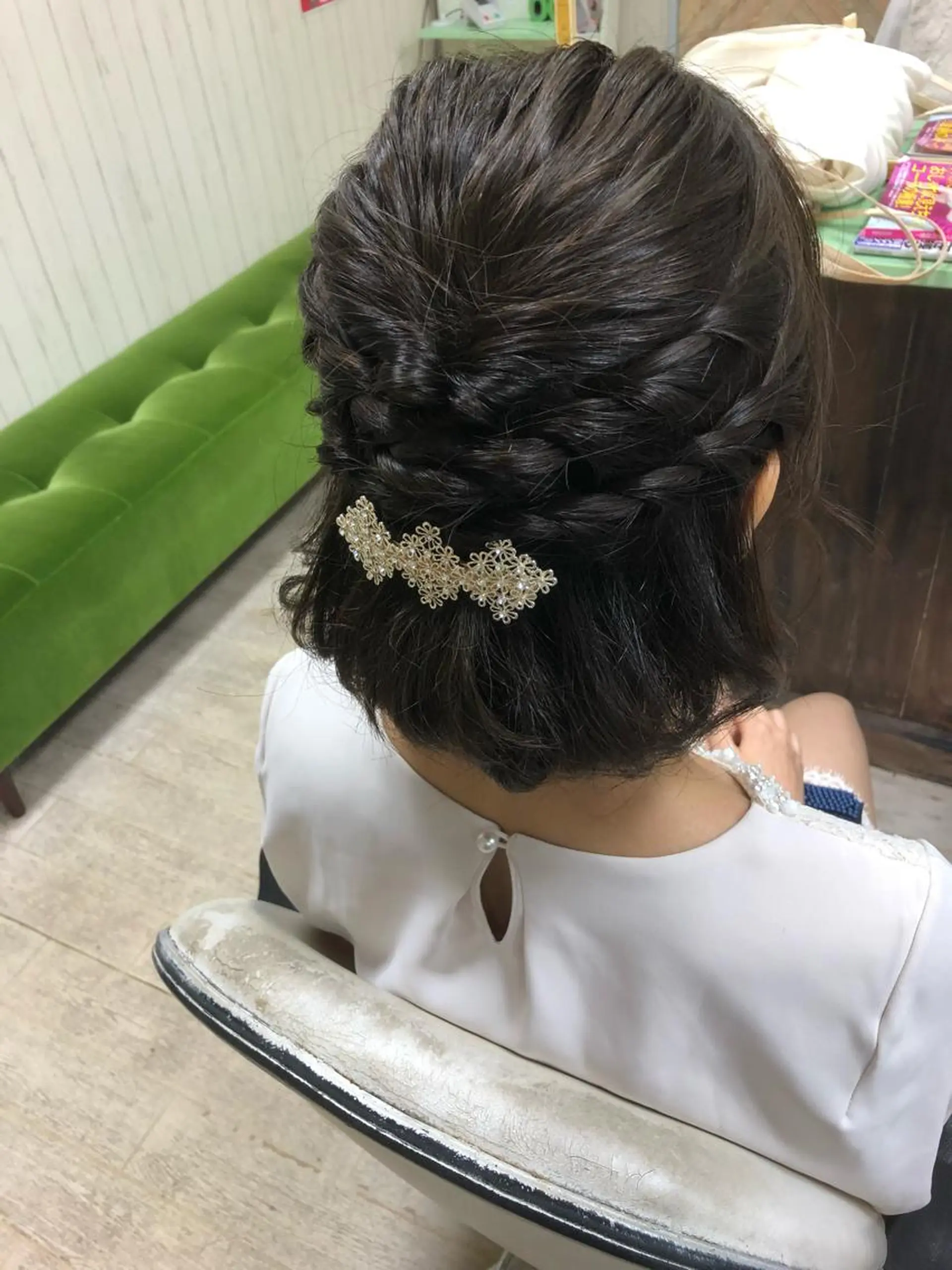 ヘアアレンジ みやもと まなみのヘアスタイル