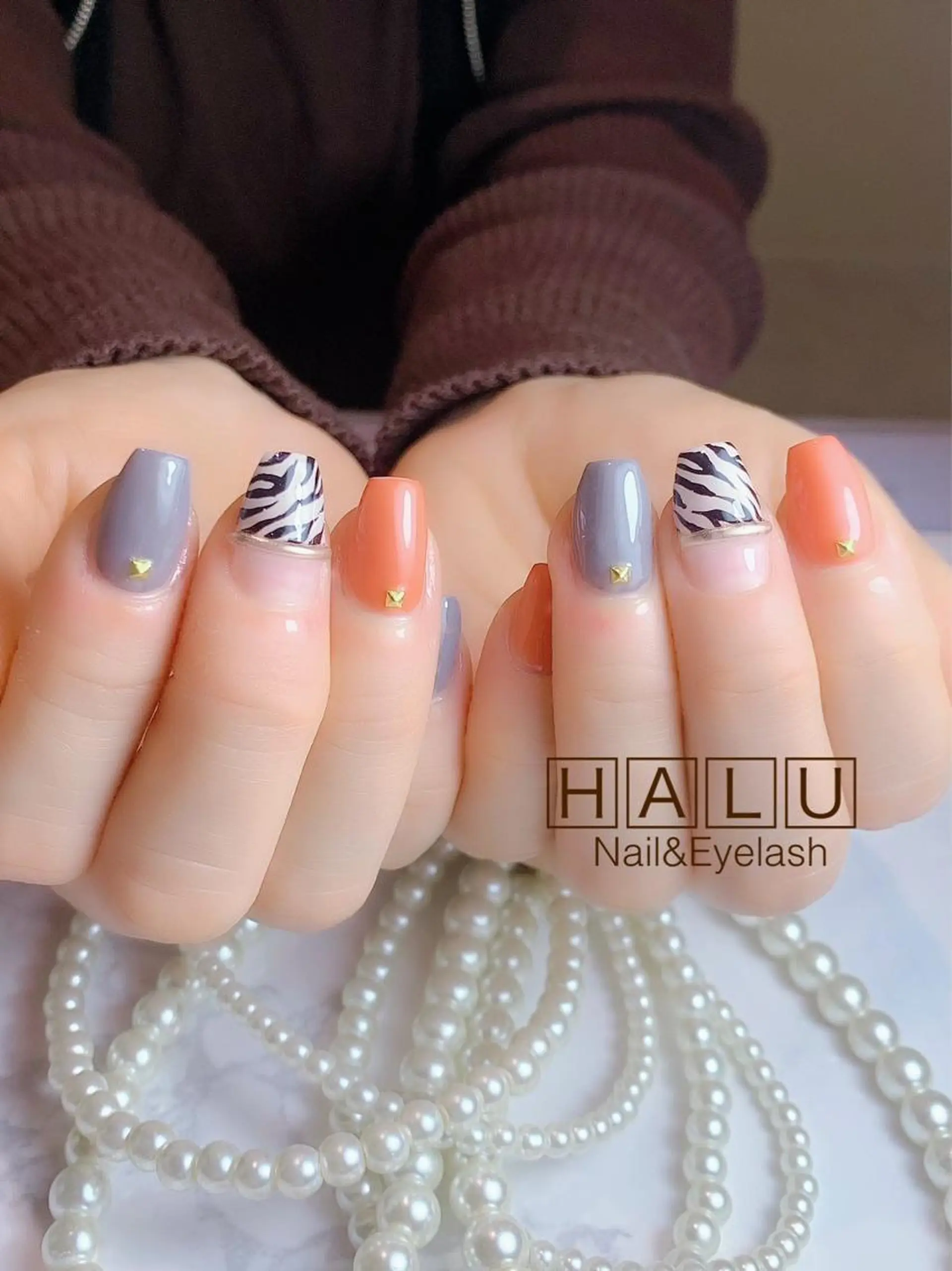 ネイル アニマル柄 HALU ハルのネイルデザイン