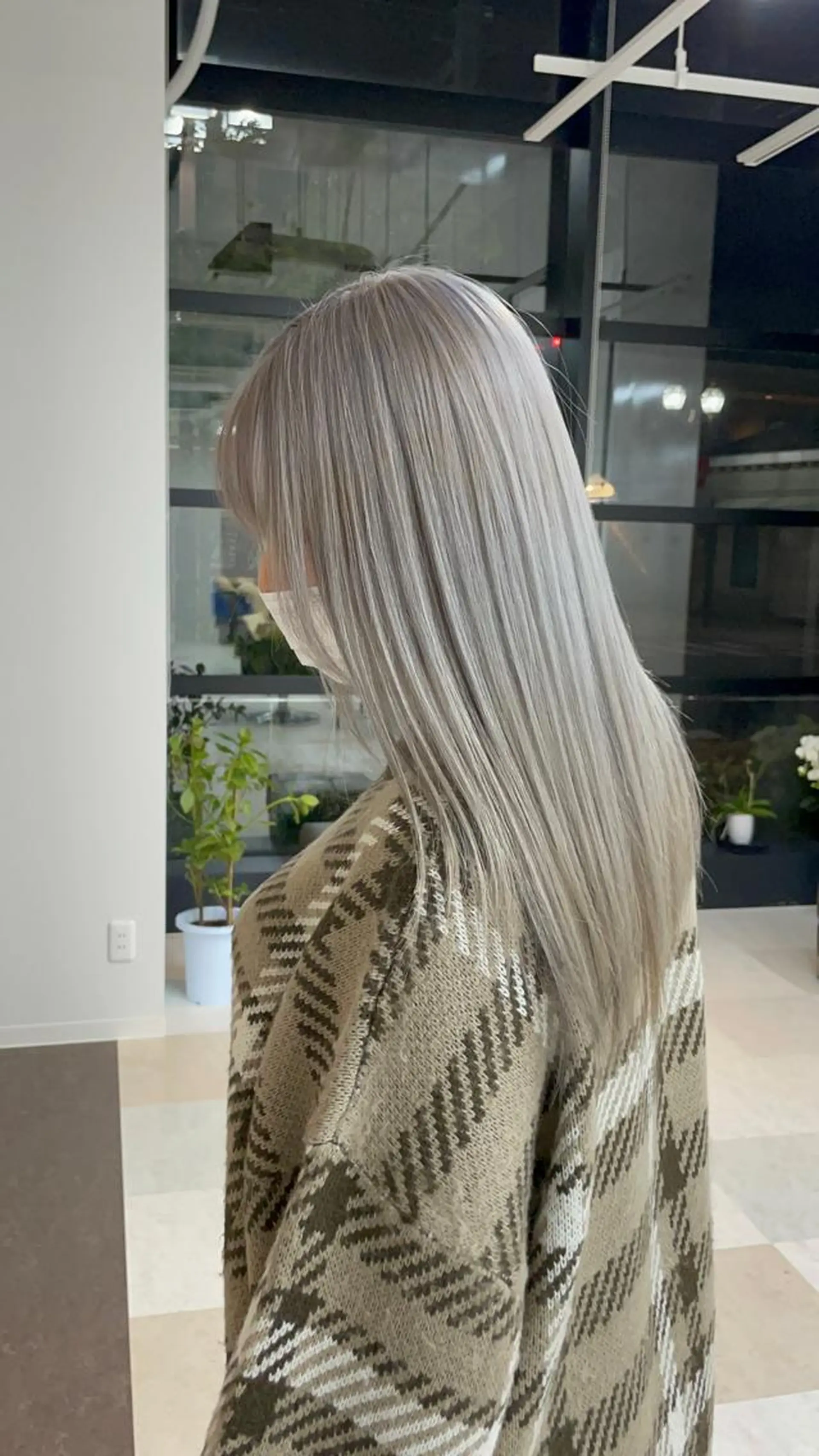 セミロング カラー B.Chance カラーリスト　ペーのヘアスタイル