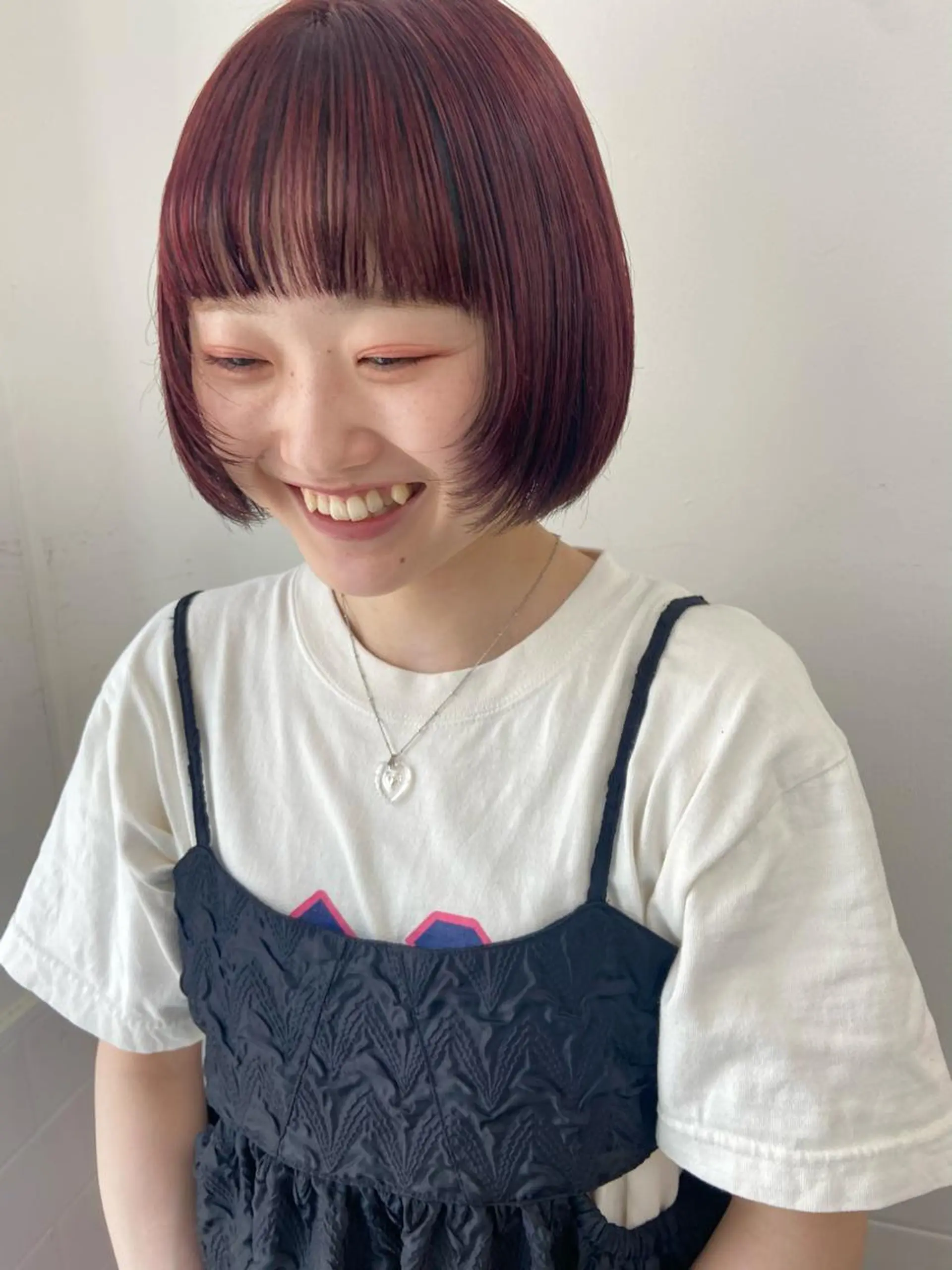 ミディアム カラー カット ヘアカラー トリートメント ダブルカラー 🌙ｃｈｉｎａｒｉのヘアスタイル
