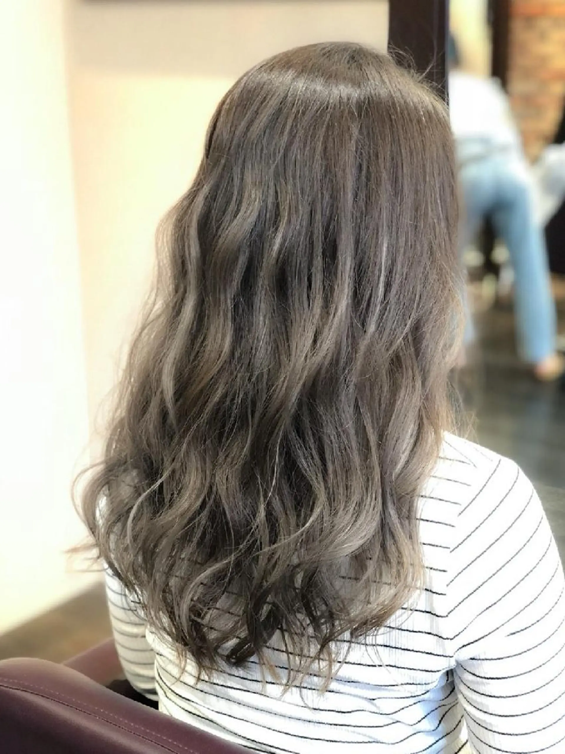 カラー ロング 辻 竜也　のヘアスタイル