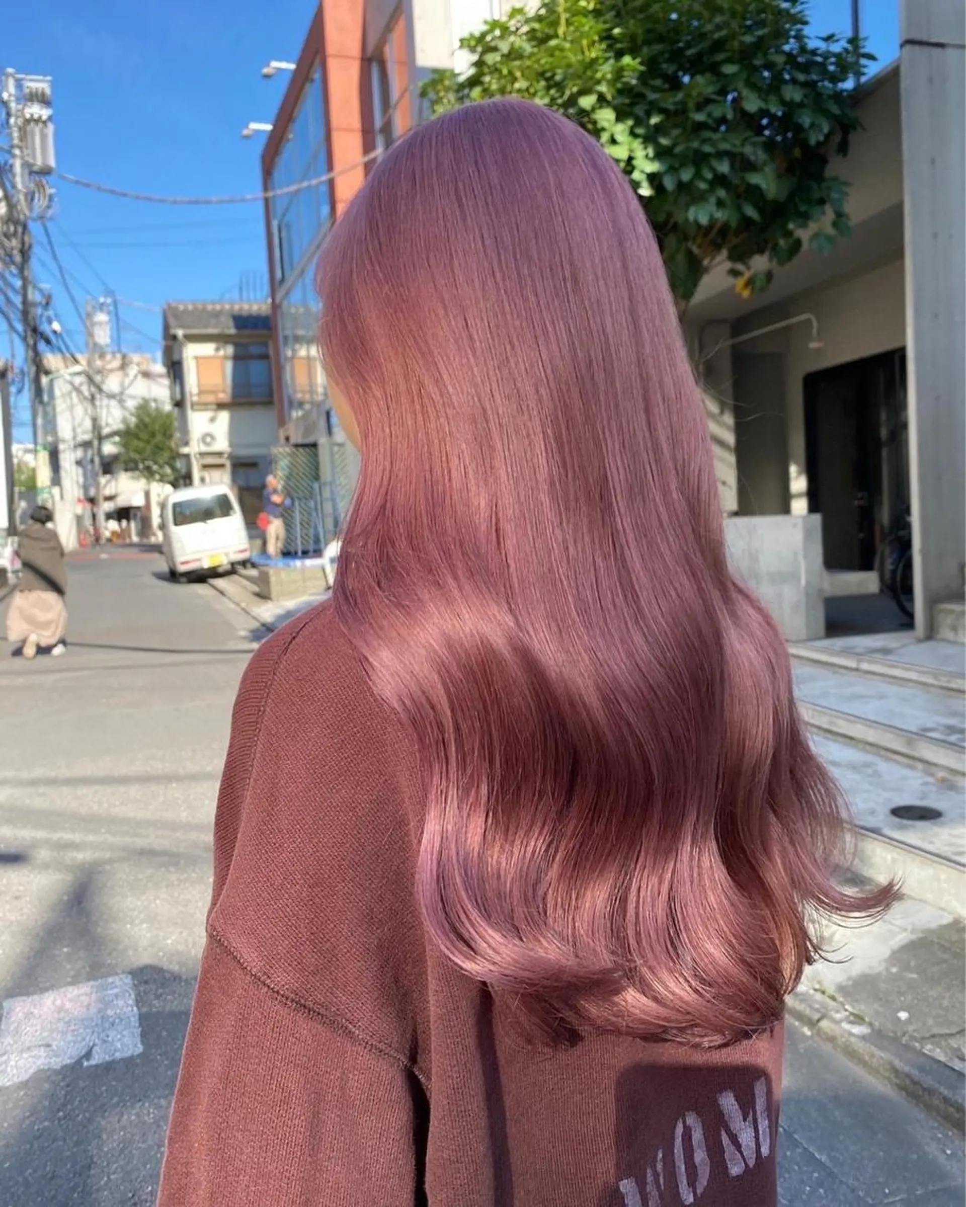 カラー ブリーチ 縮毛矯正/ 艶髪/COCONAのヘアスタイル