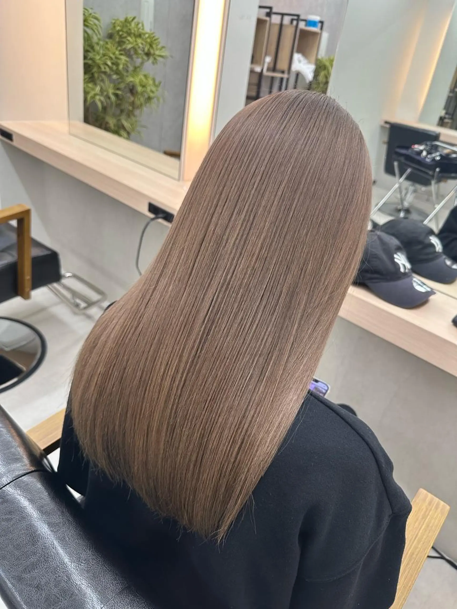 ロング カラー カット ヘアカラー トリートメント 𝐑𝐲𝐮𝐤𝐢 【店長】ALEAPのヘアスタイル