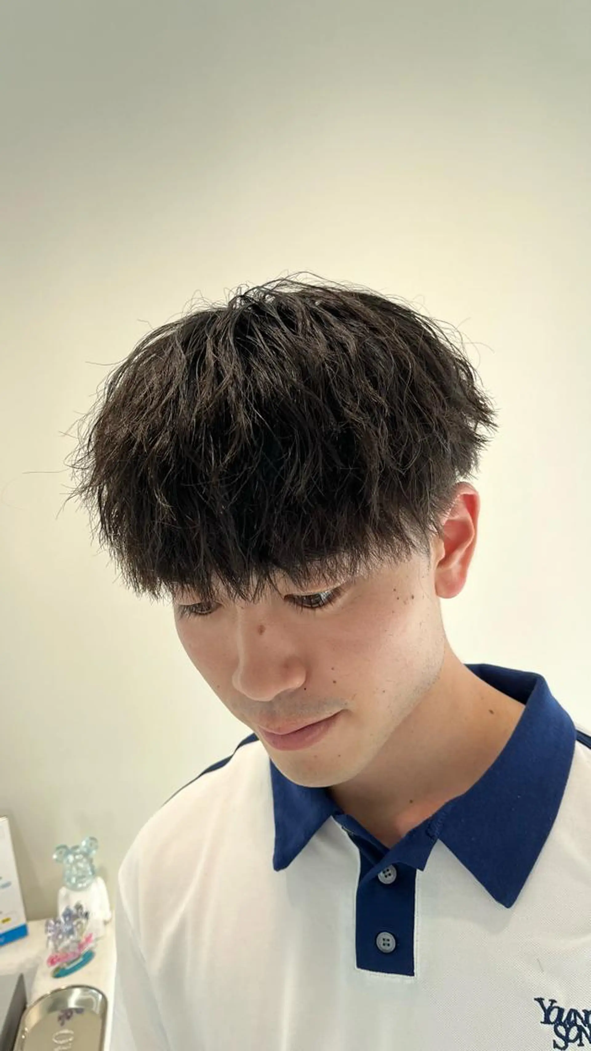 ショート パーマ メンズ 🏆メンズヘア特化 🥇代表りんぺーのヘアスタイル