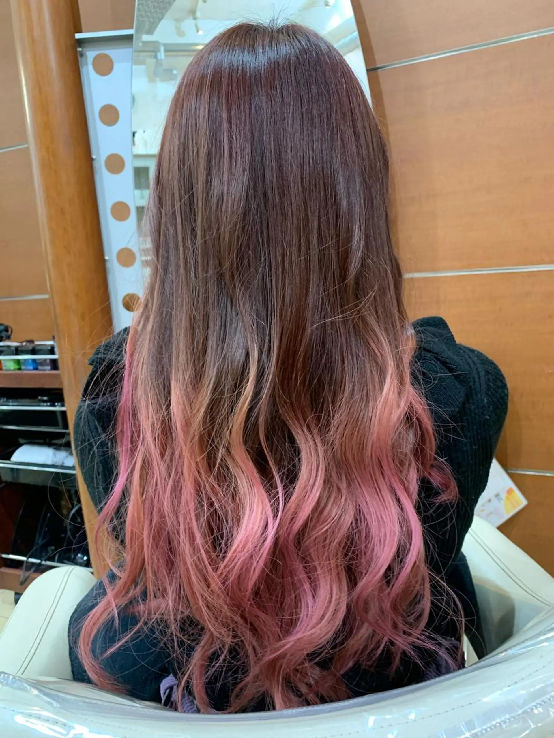 ロング カラー 縮毛矯正/髪質改善 /韓国風　山川春輝のヘアスタイル