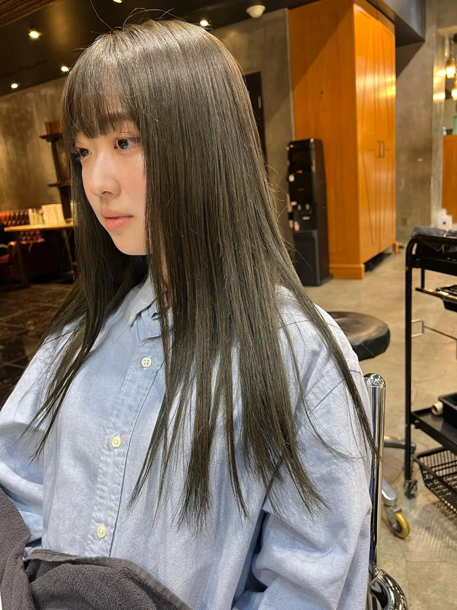 ロング カラー haco＋所属・圧倒的デザイン力 店長🎨RENAのヘアスタイル