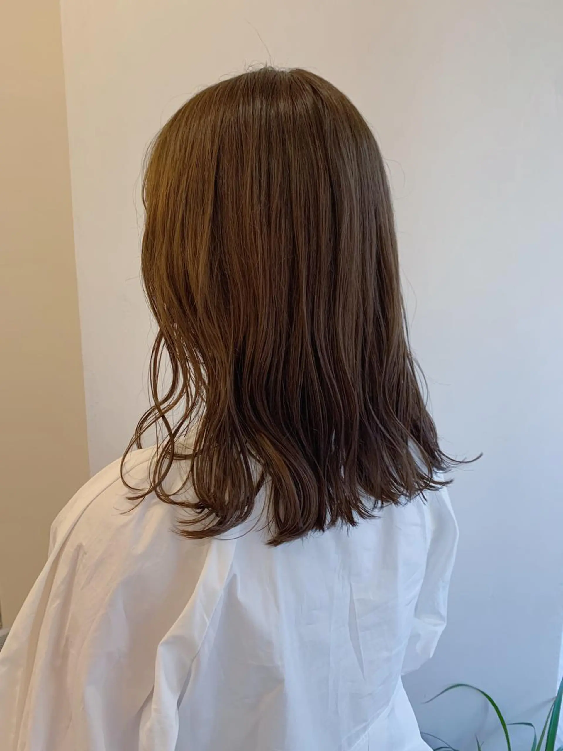 ミディアム カラー ベージュカラー yupi🐈⬛ レイヤー/パーマのヘアスタイル